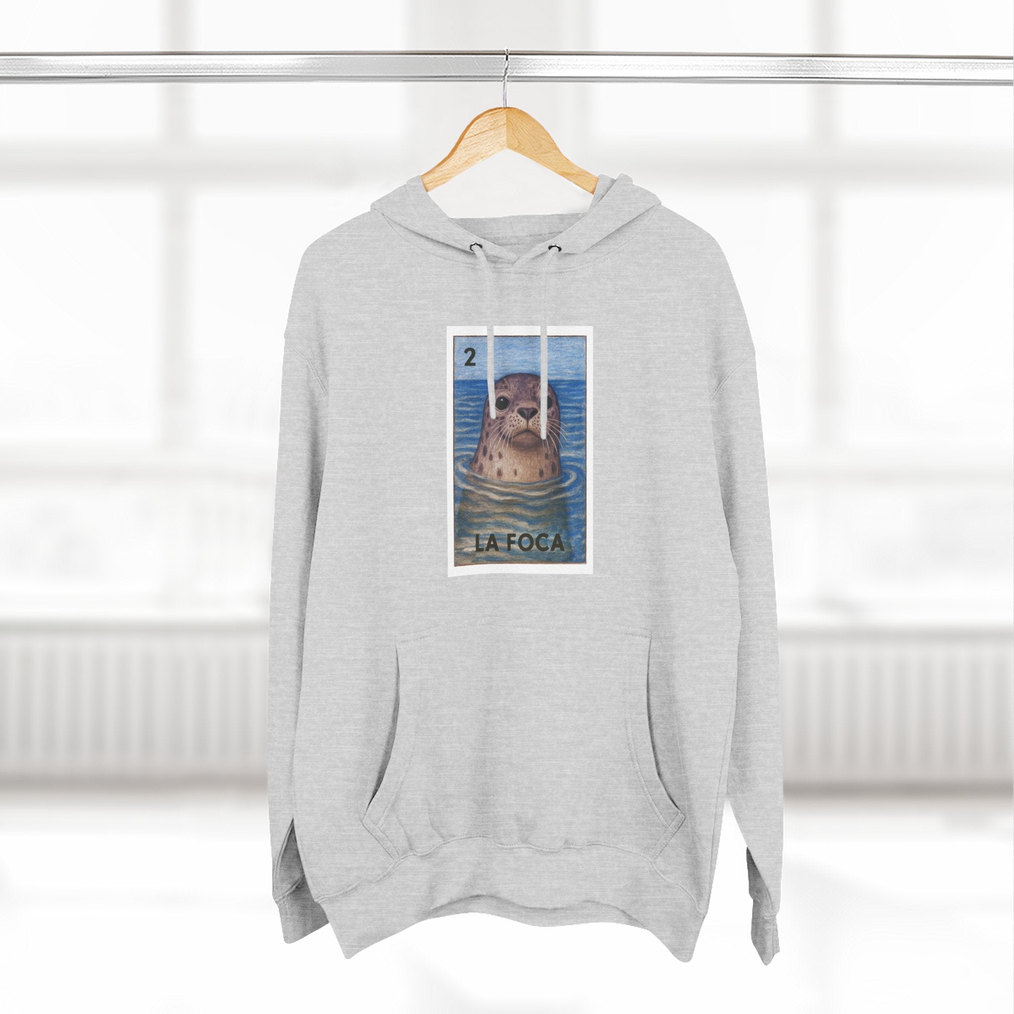 Seal Lotería fleece hoodie image 19