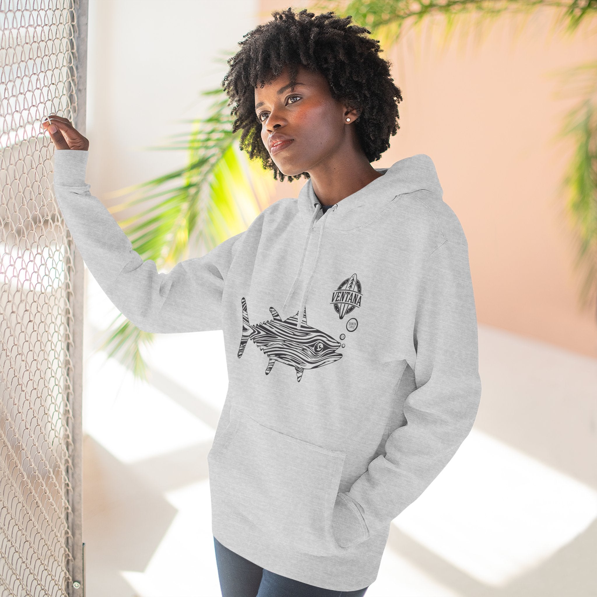 Ventana Wooden Tuna fleece hoodie image 16