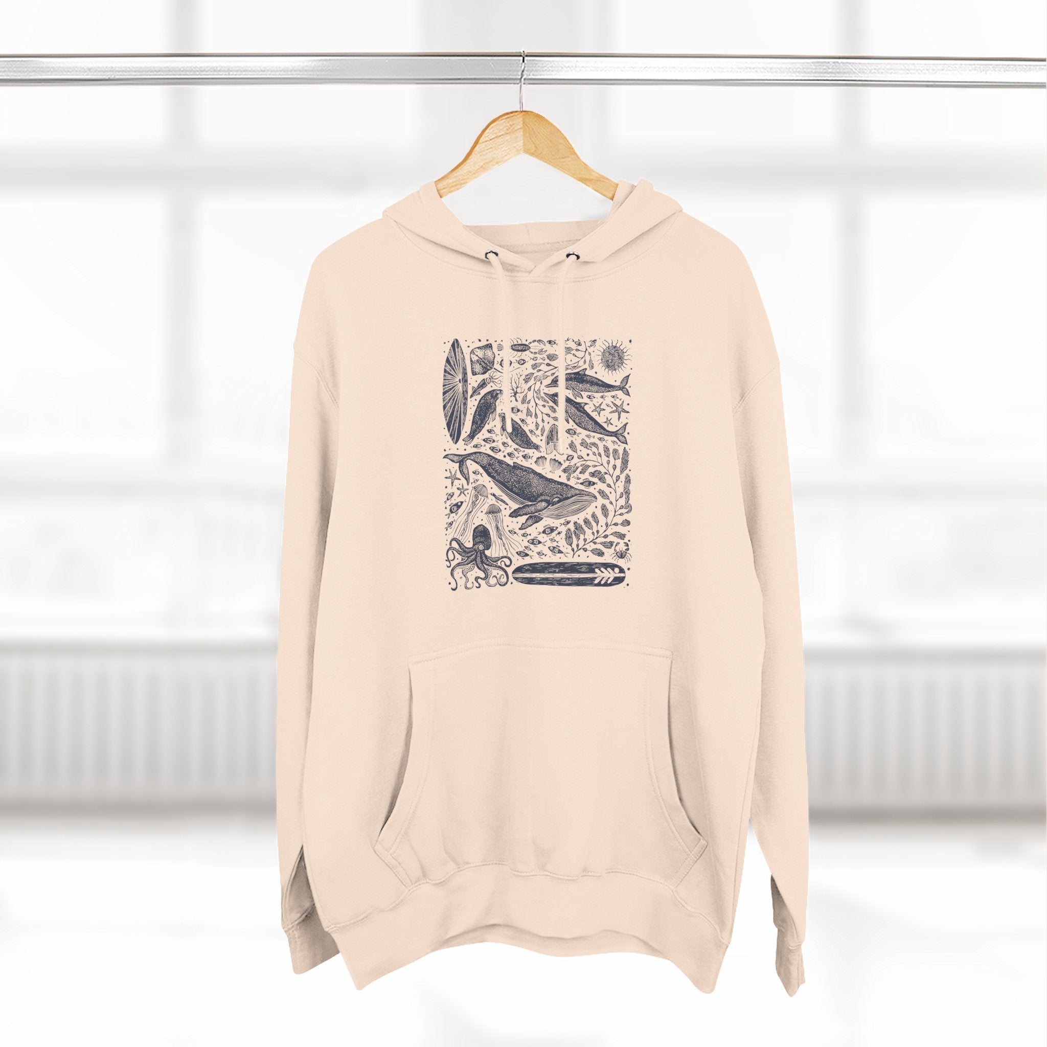 Ventana Marine Life Fleece Hoodie