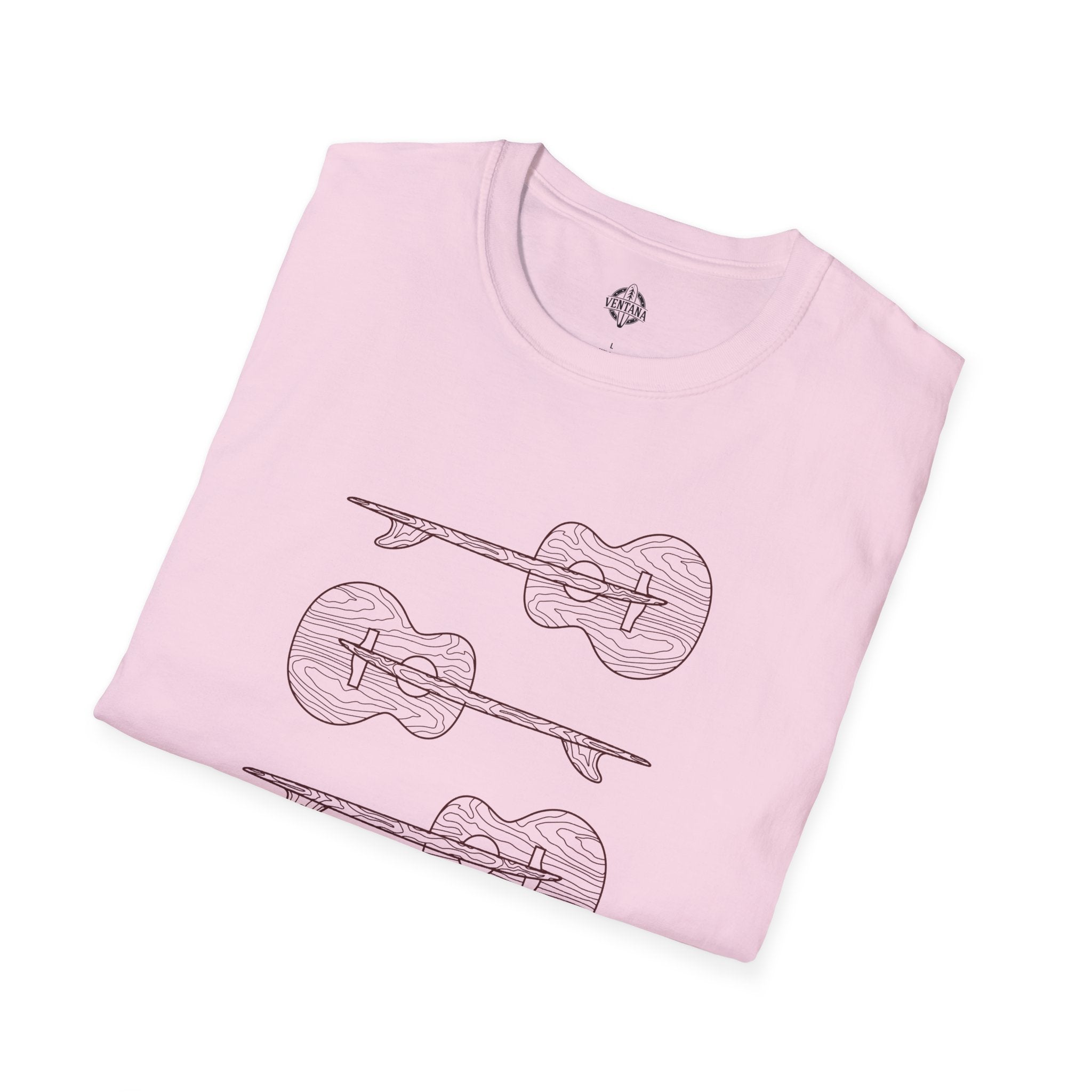 Santa Cruz Guitar Collab Soft Style U.S. Cotton T-Shirt