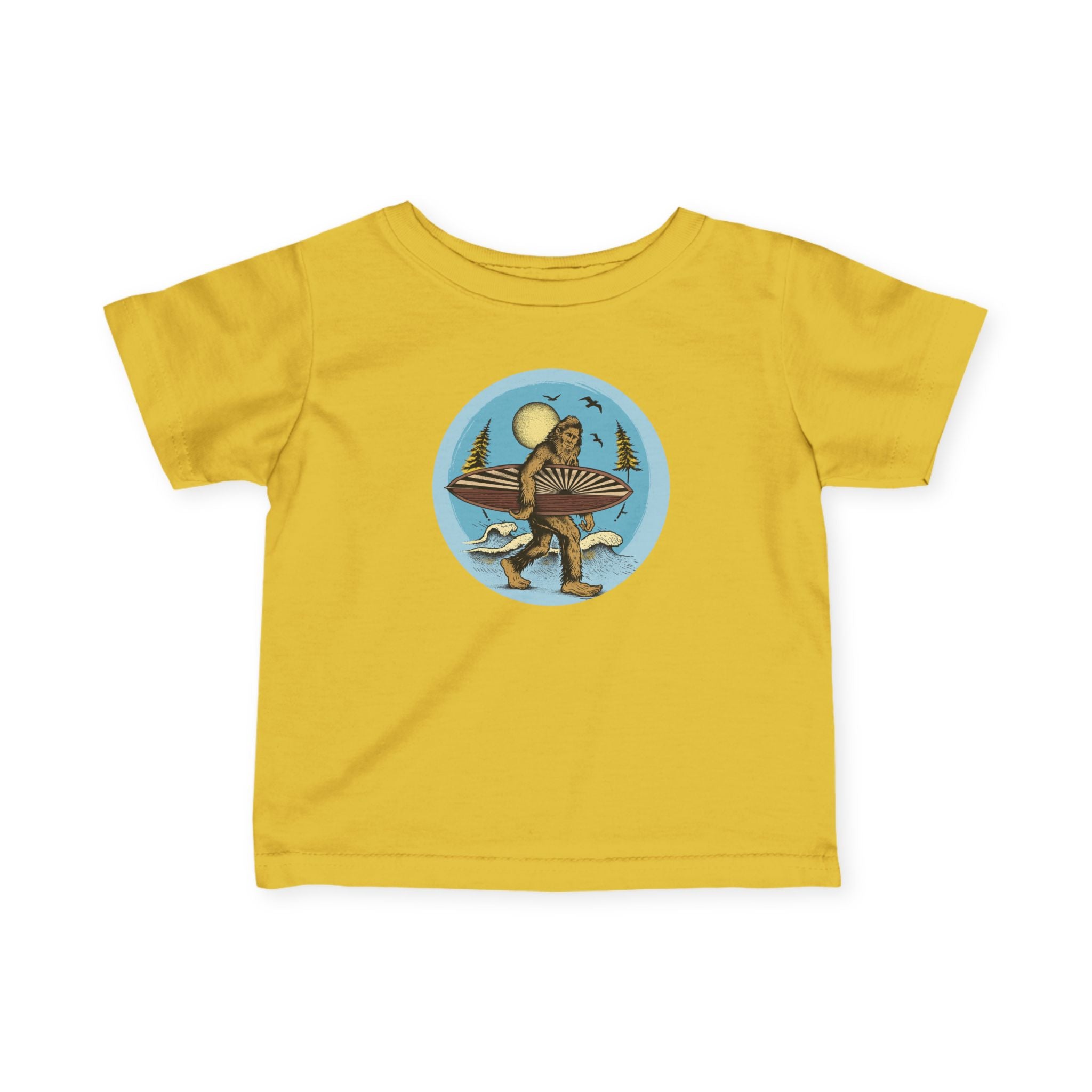 Ventana Surfsquatch by Thiago Bianchini infant cotton t-shirt image 7