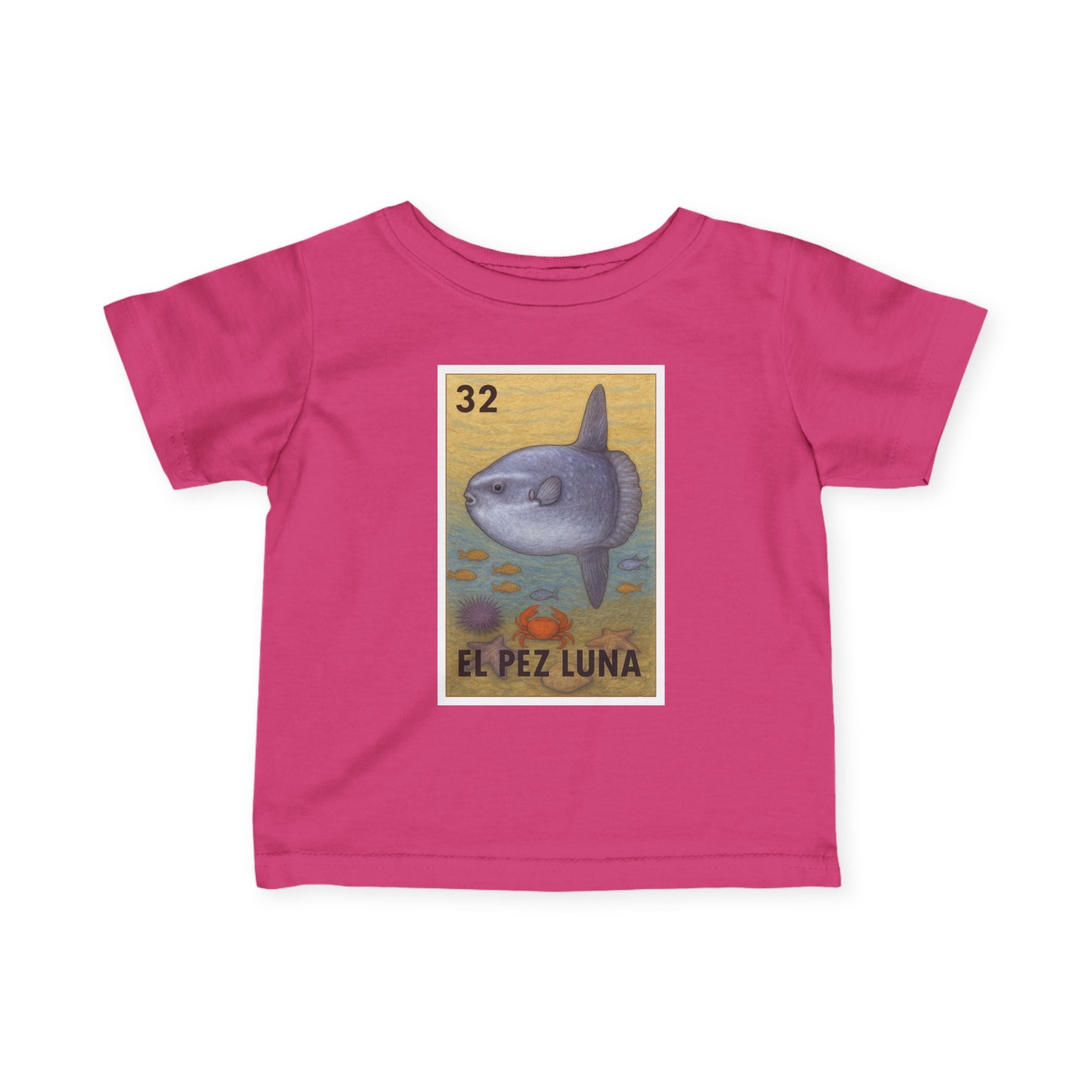 Sunfish Lotería - Infant 100% Cotton T-Shirt (El Pez Luna)
