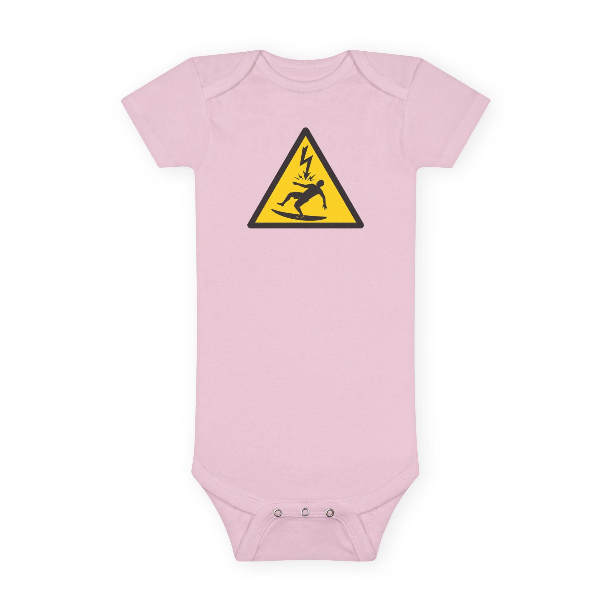 Electric Surfer baby cotton onesie image 2