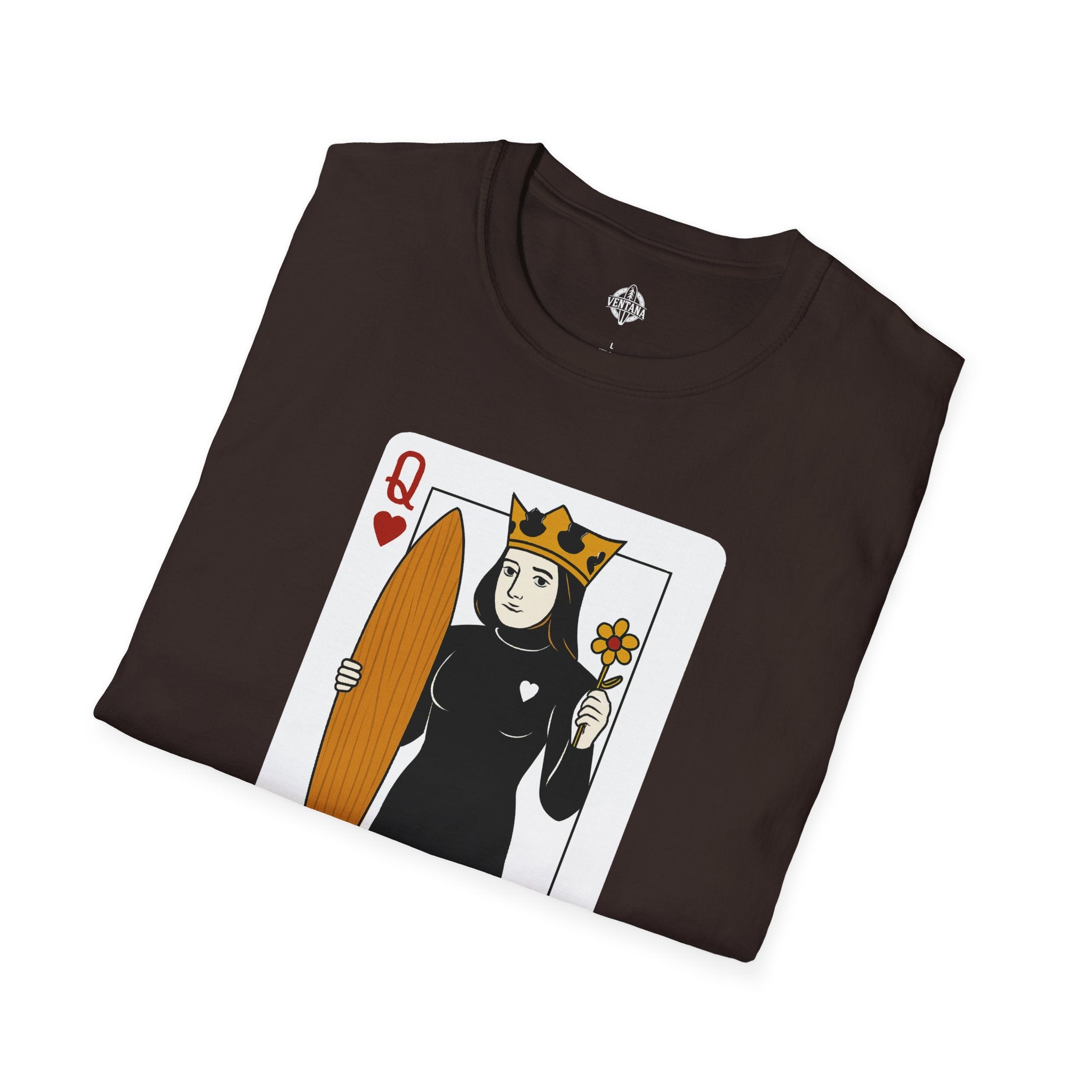 Queen of Hearts Surfer T-Shirt