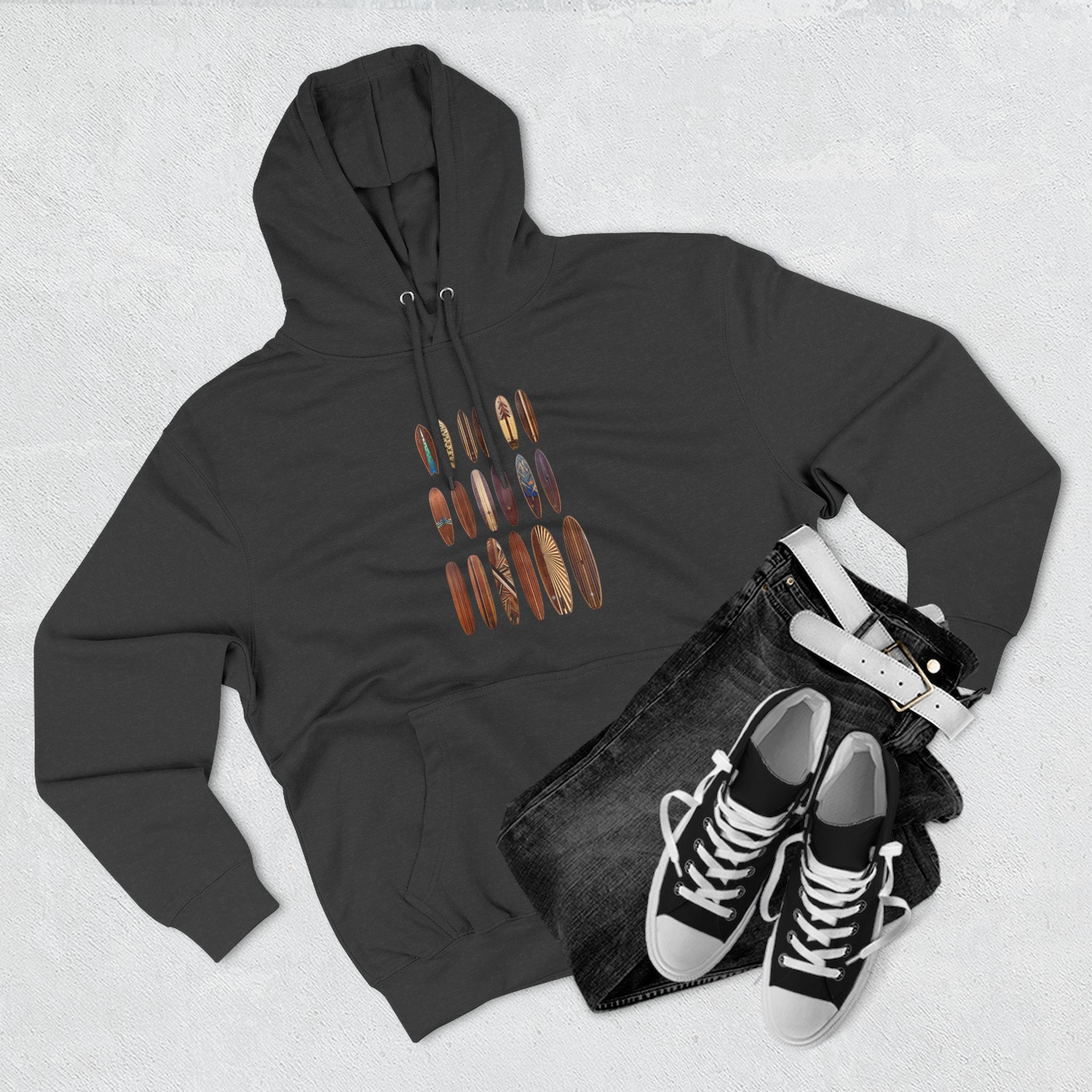 Ventana Wooden Surfboards Fleece Hoodie