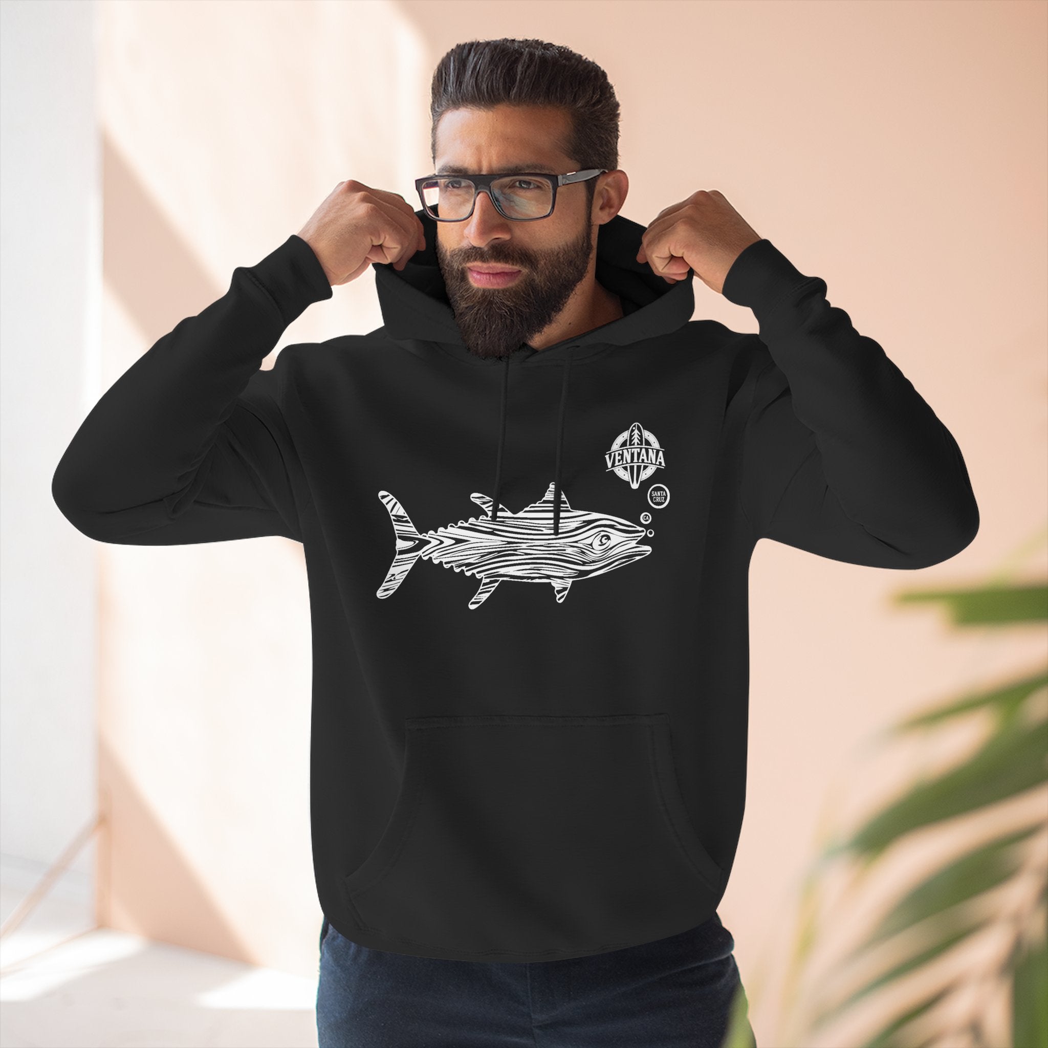 Ventana Wooden Tuna Fleece Hoodie