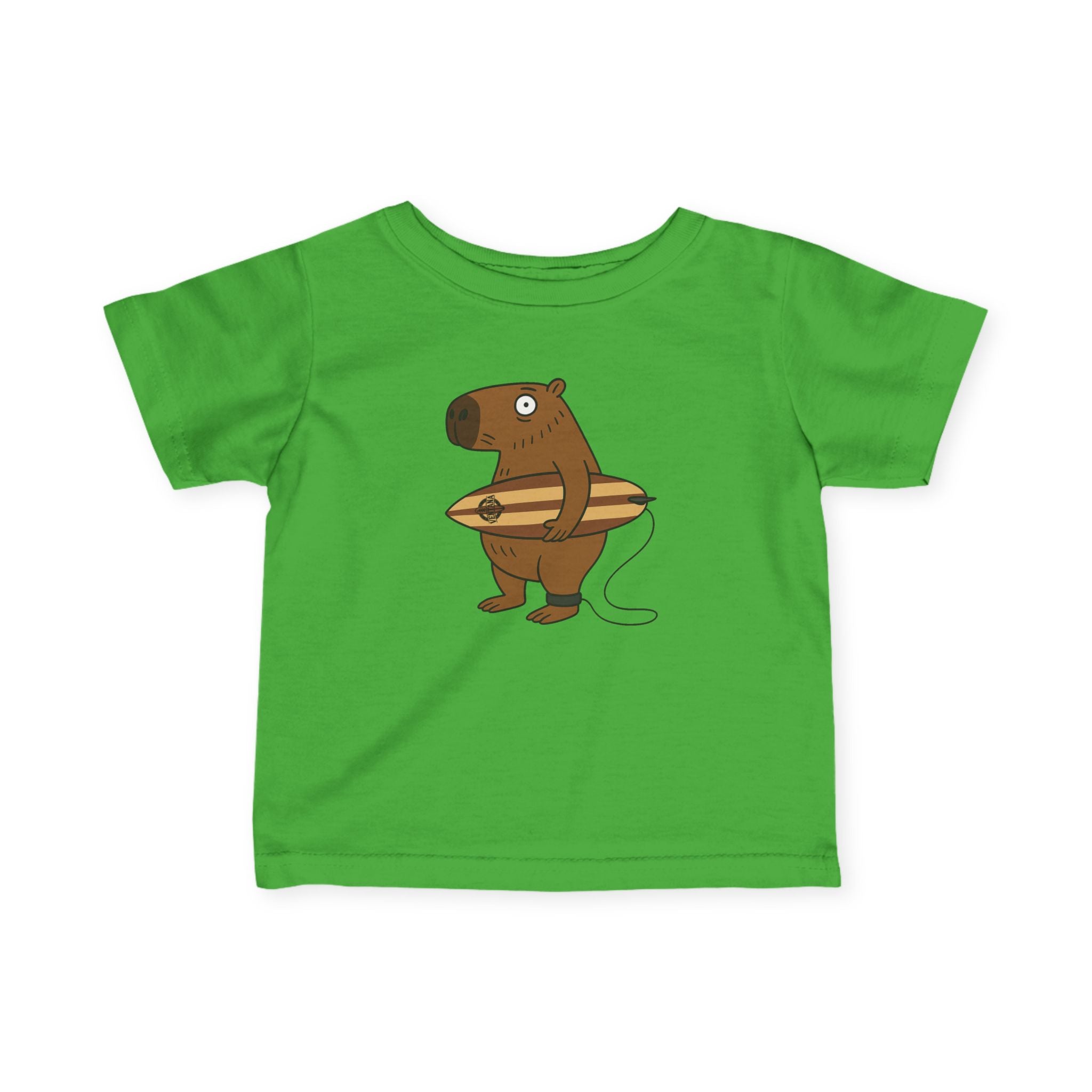 Capybara Surfer - Infant 100% Cotton T-Shirt