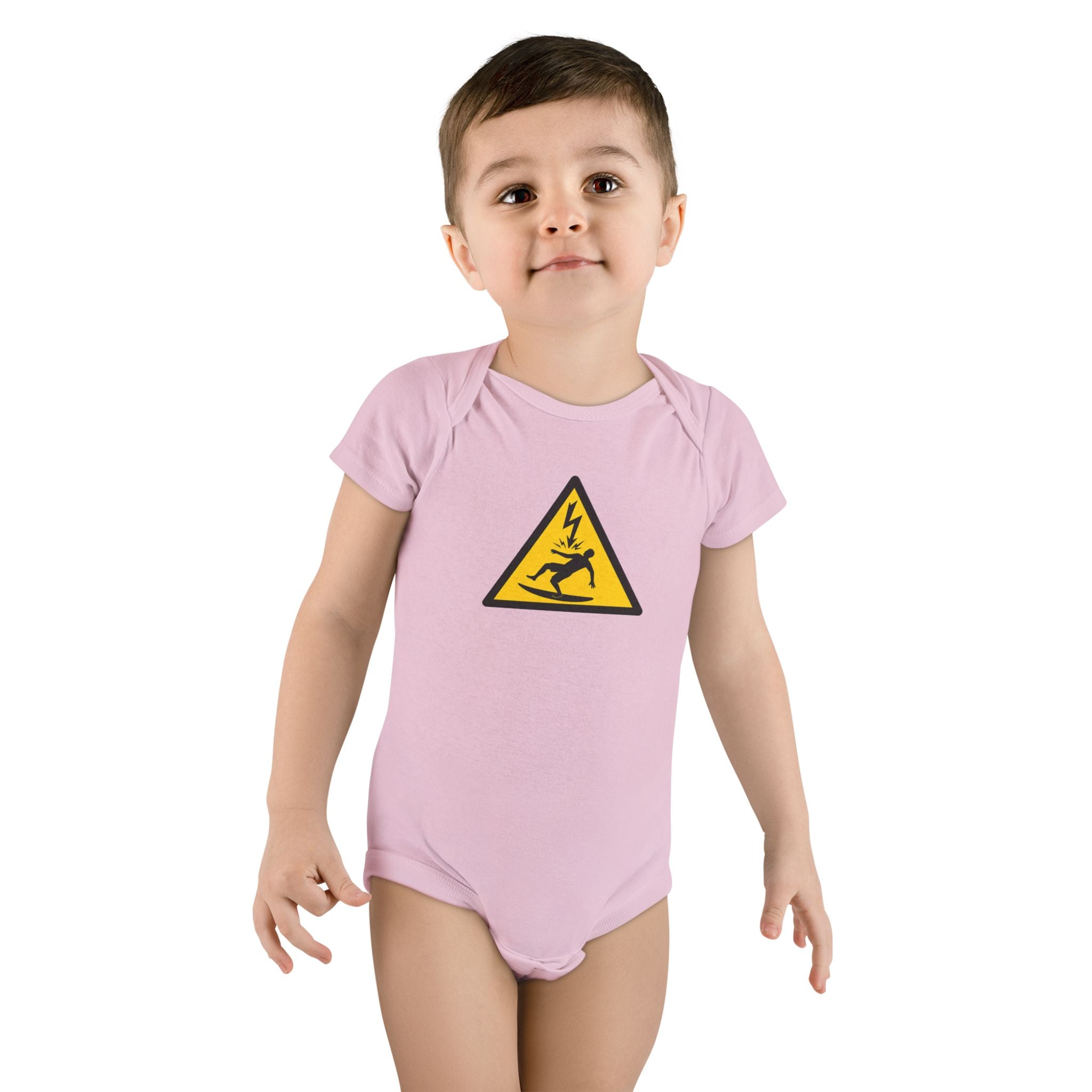 Electric Surfer baby cotton onesie image 15