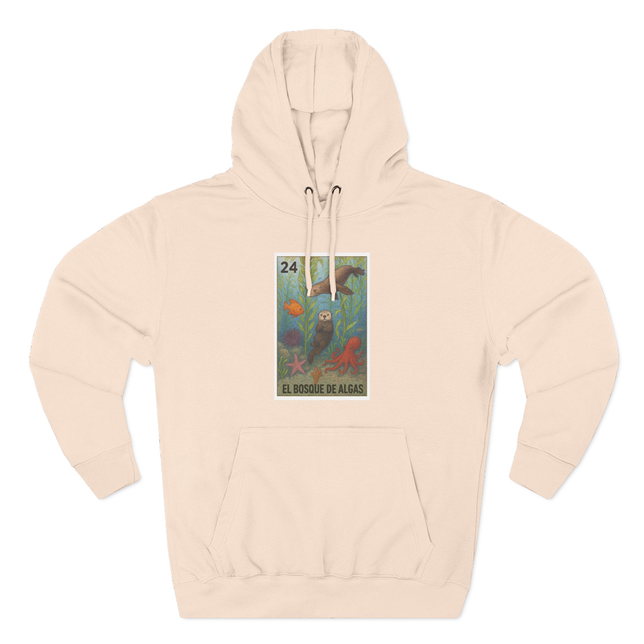 Kelp Forest Lotería fleece hoodie image 8