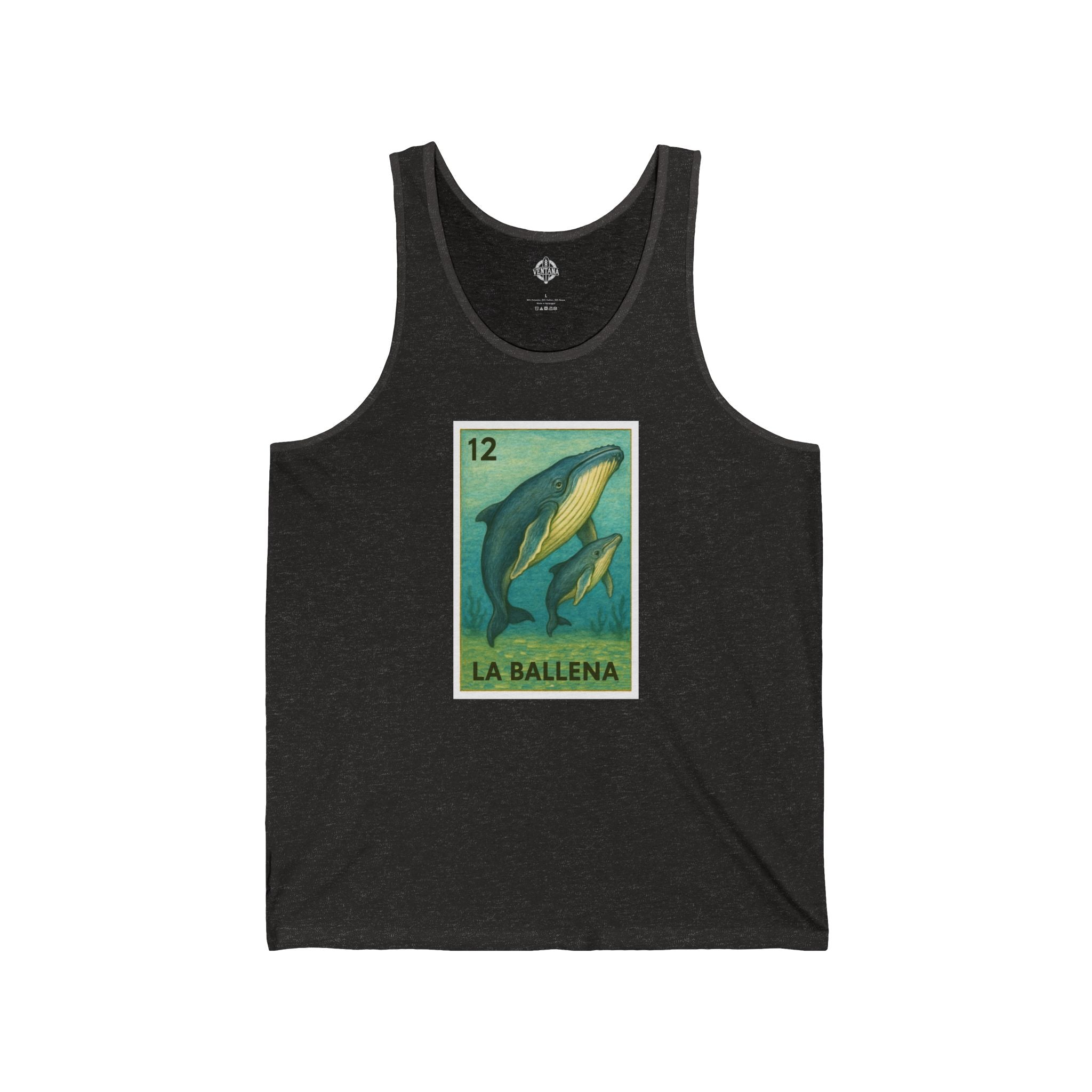 Whale Lotería jersey tank top image 2
