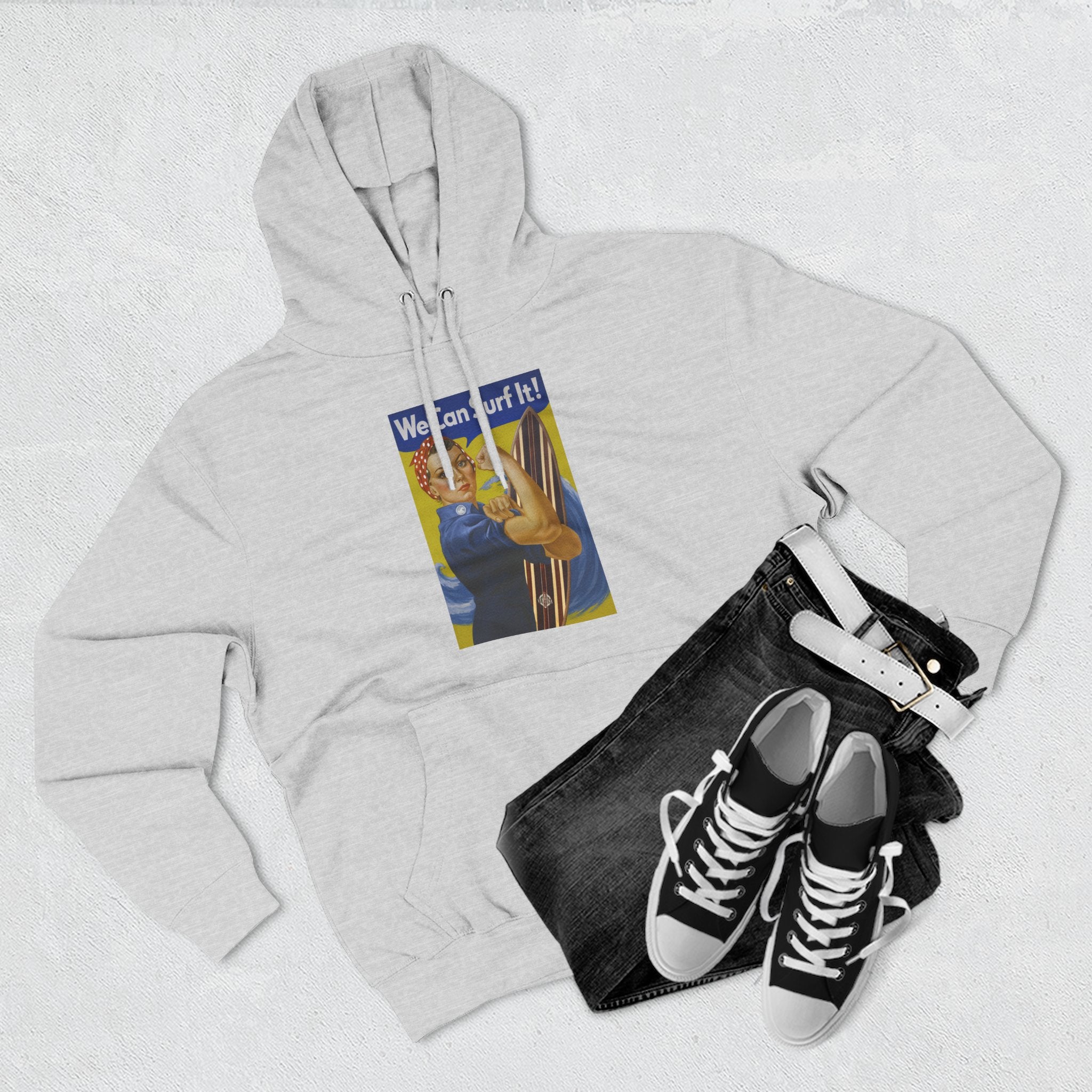 Rosie the Surfer fleece hoodie image 18