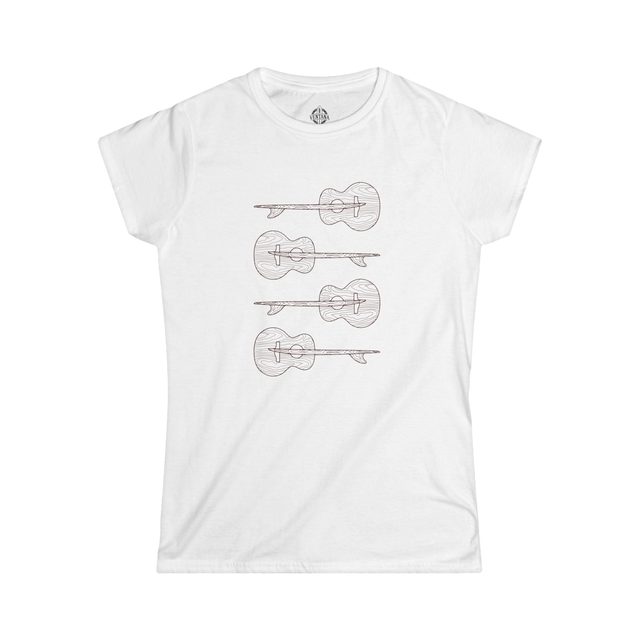 Ventana Santa Cruz Guitar Collab women&