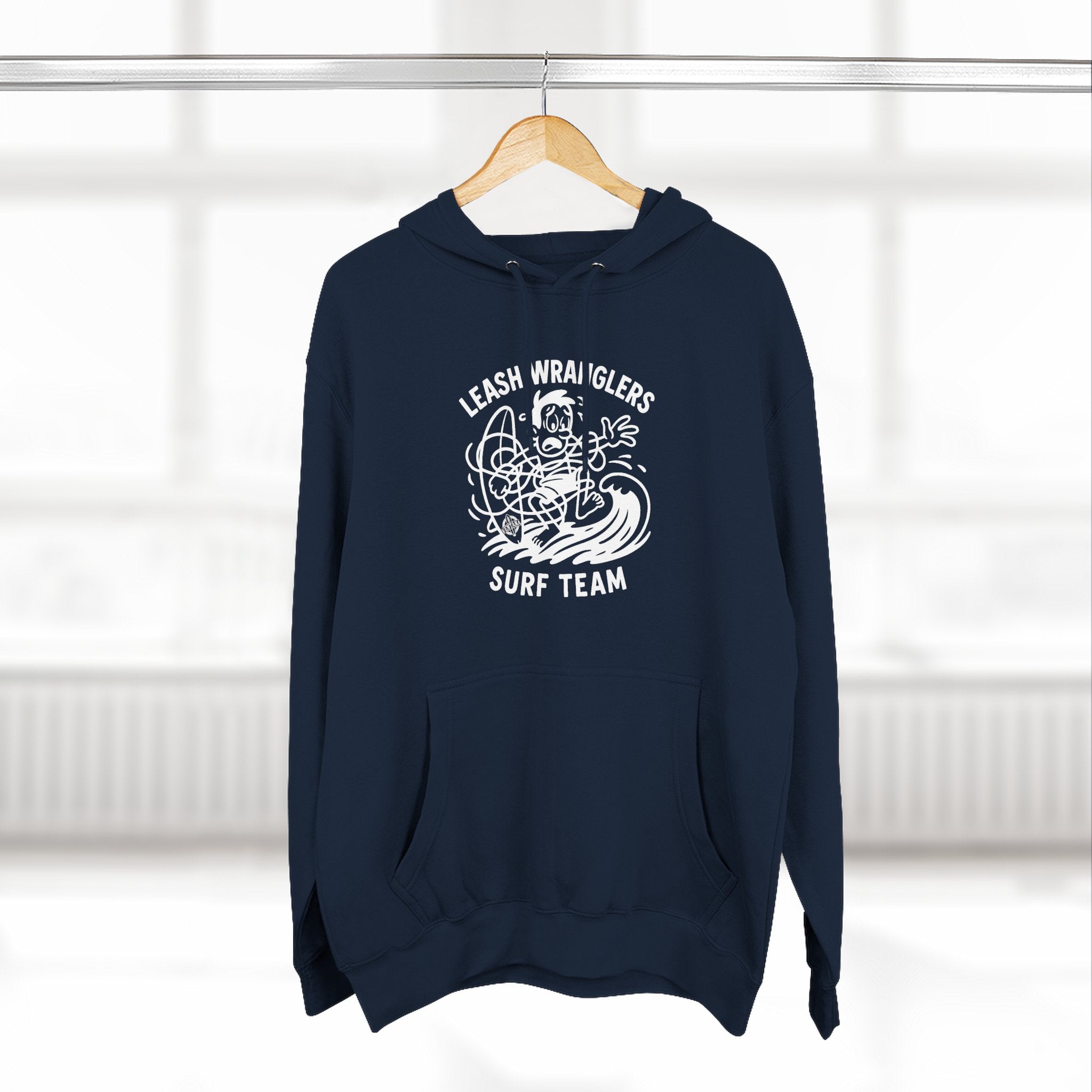 Leash Wranglers Surf Team Fleece Hoodie