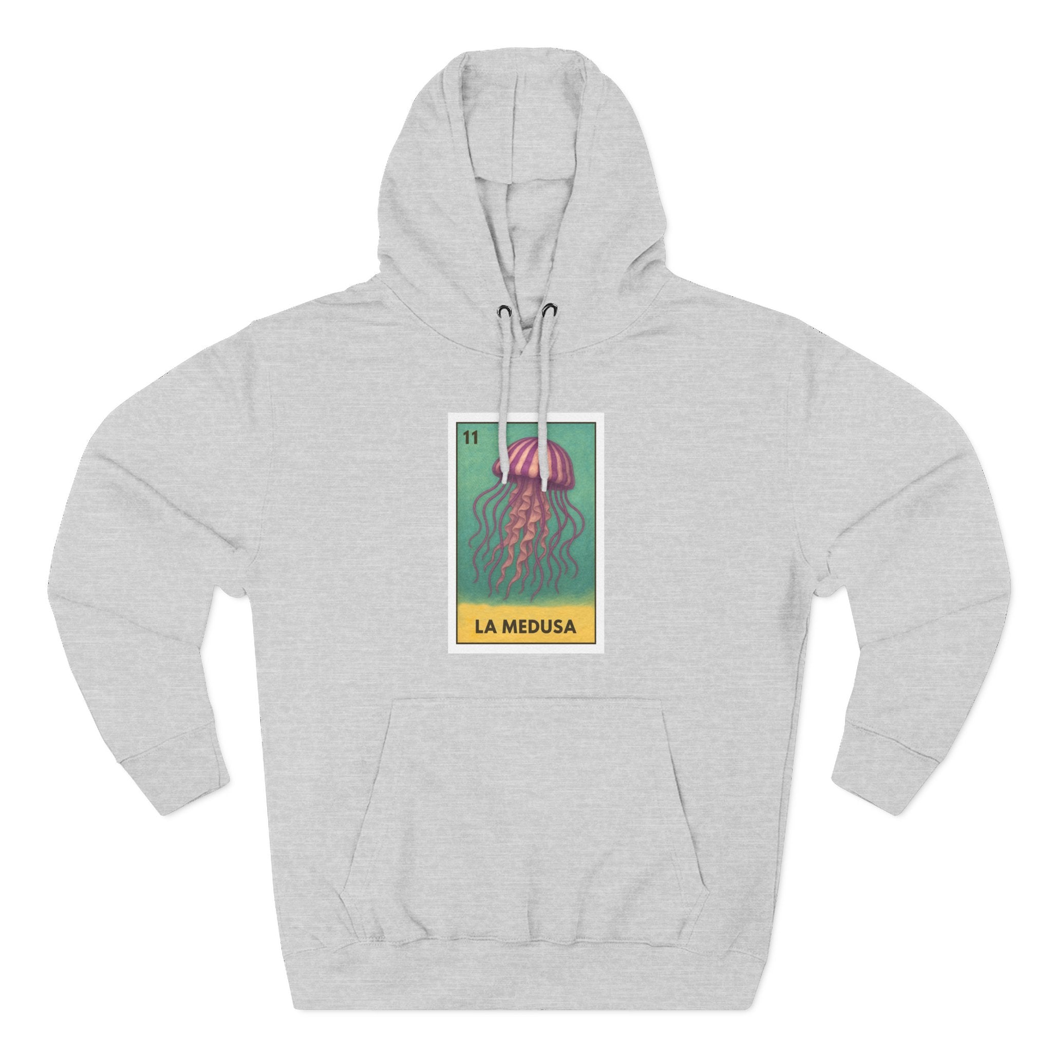 Sea Jelly Lotería fleece hoodie image 3