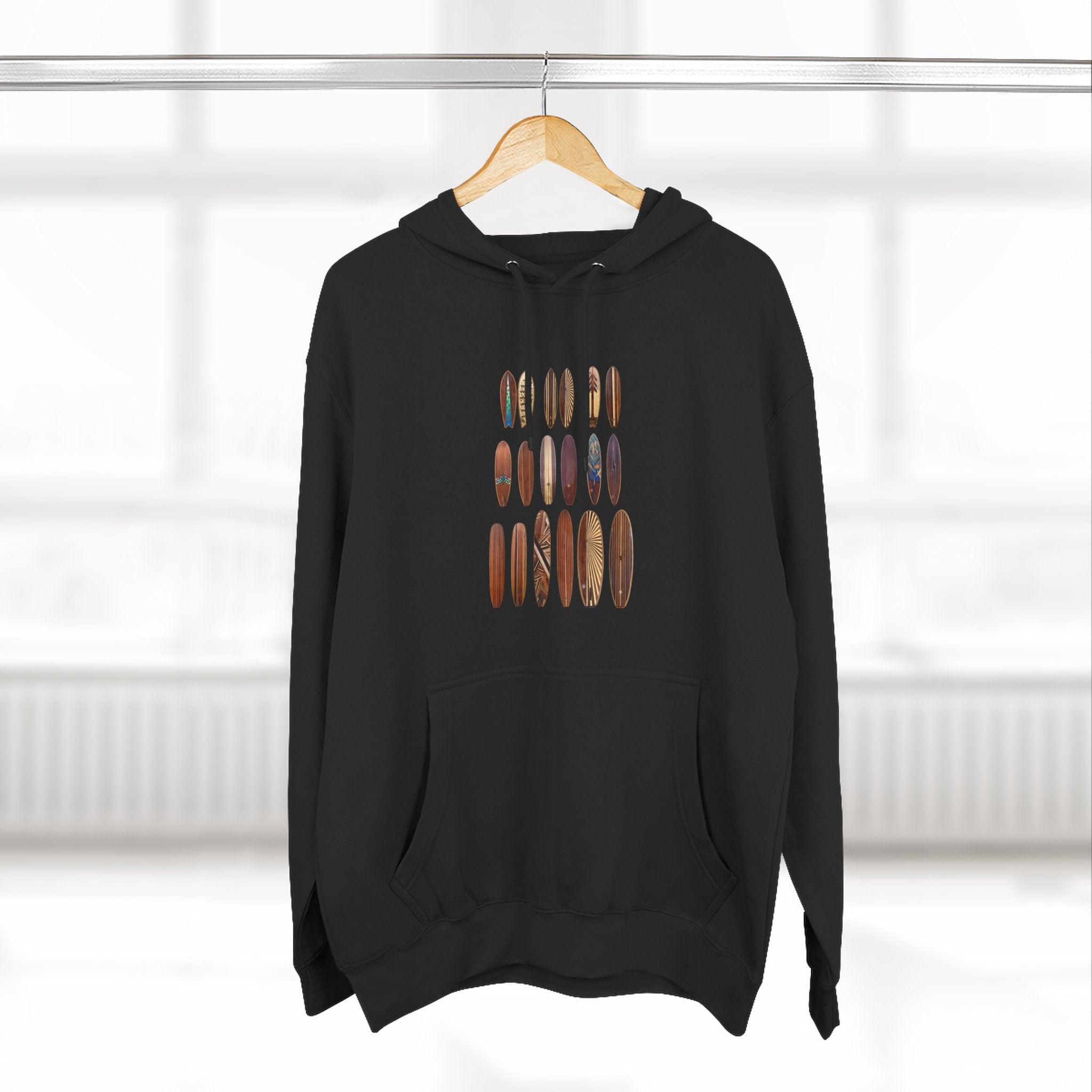 Ventana Wooden Surfboards Fleece Hoodie
