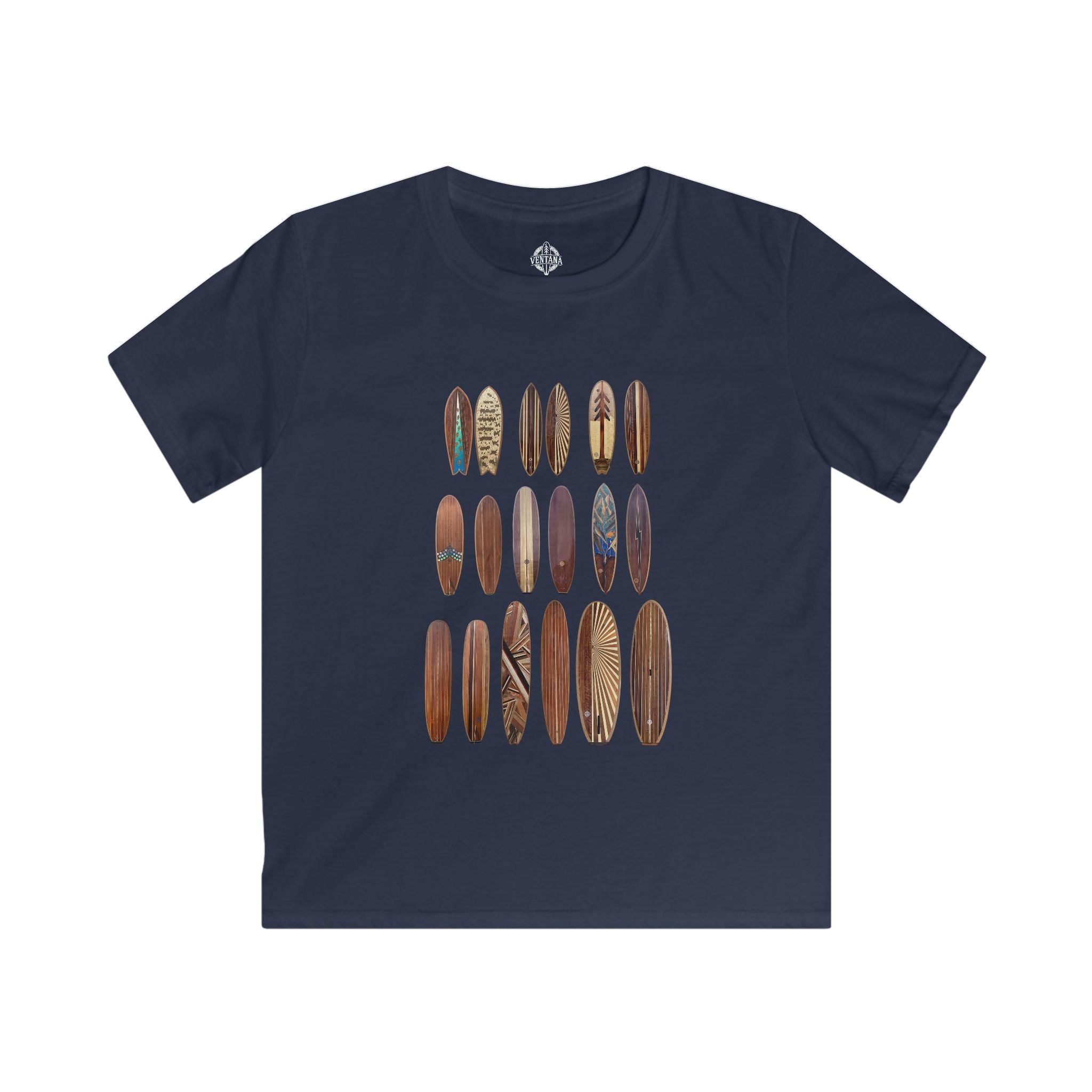 Ventana Wooden Surfboards kids soft style t-shirt image 1