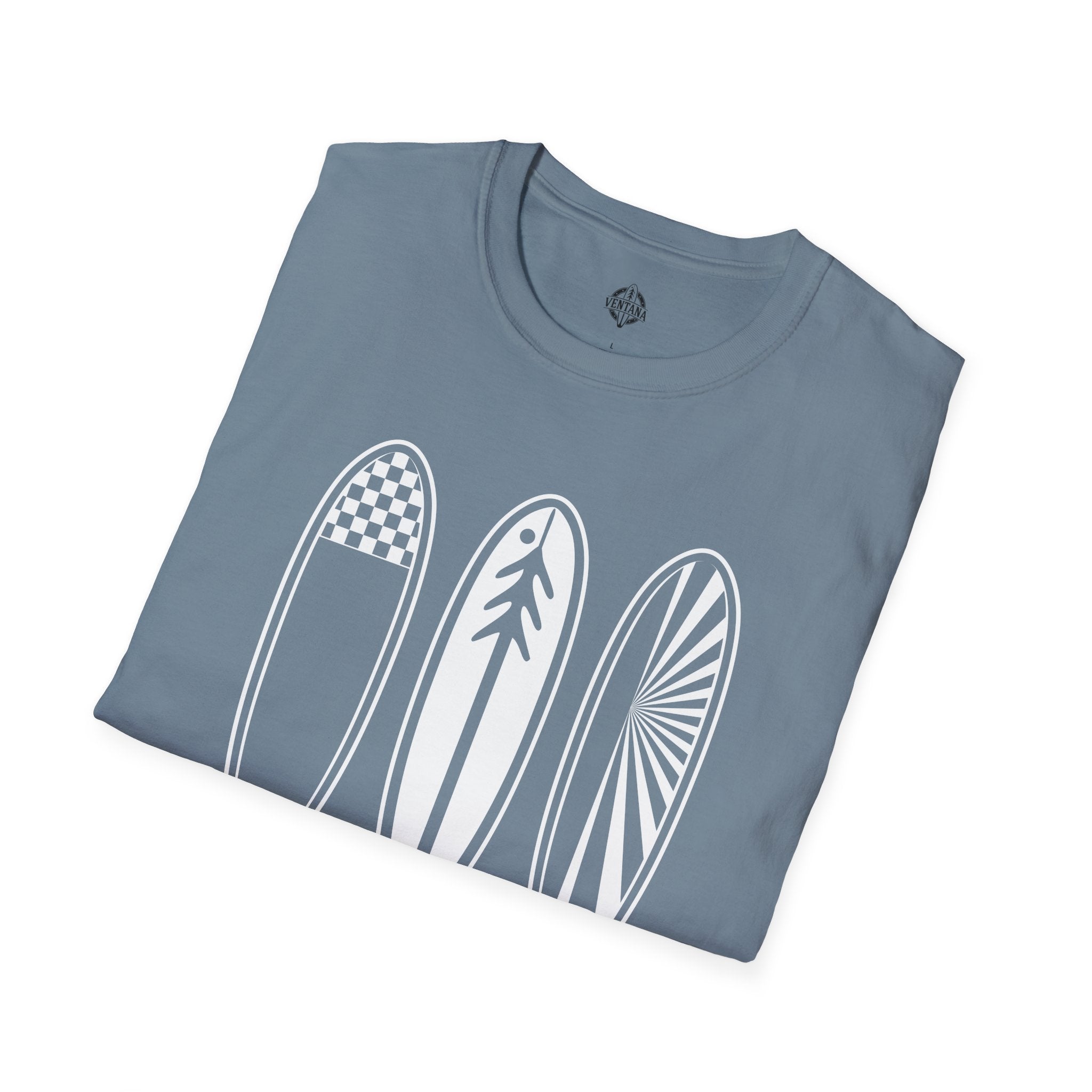 Ventana Three Board Unisex - Soft Style U.S. Cotton T-Shirt