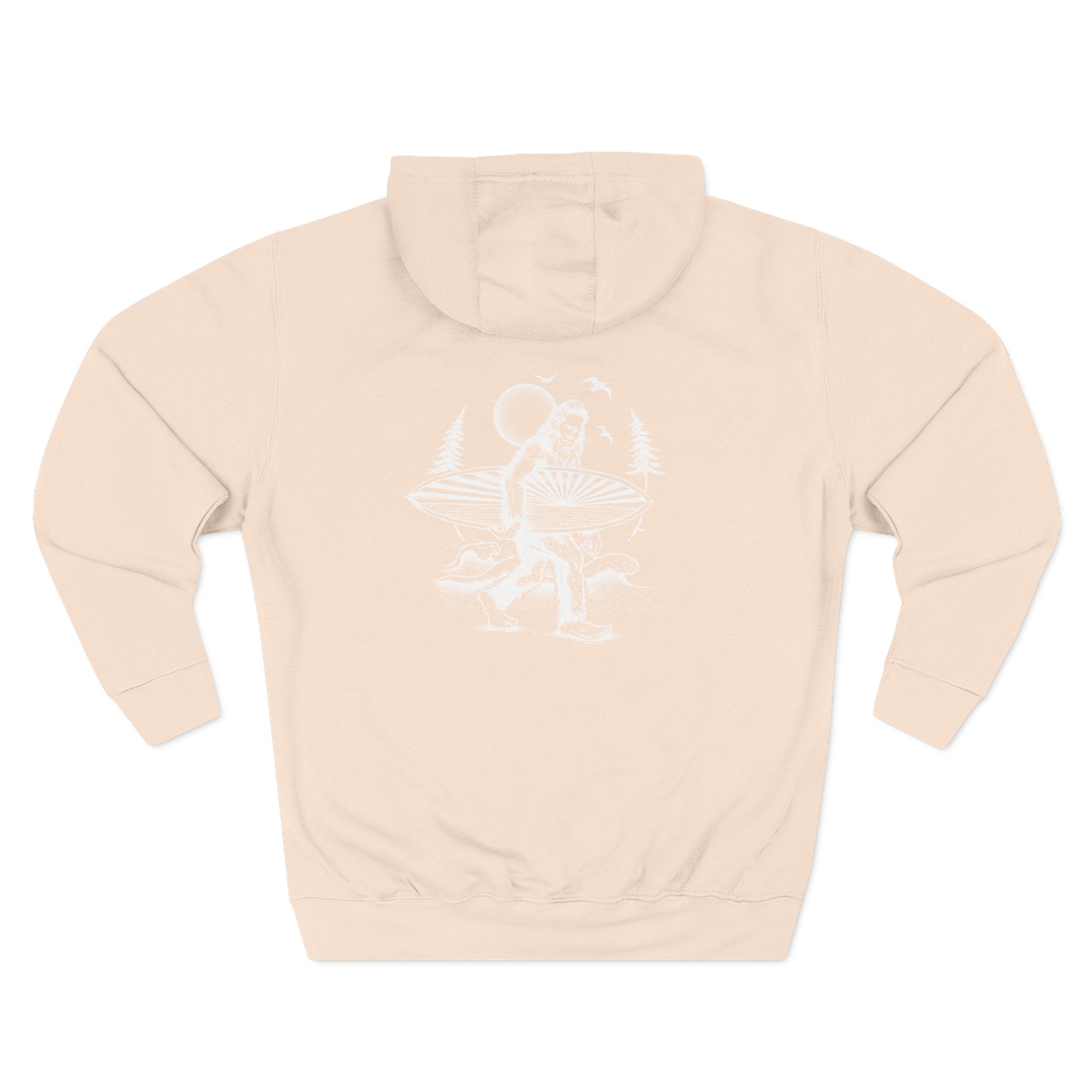 Ventana Surfsquatch by Thiago Bianchini fleece hoodie image 7