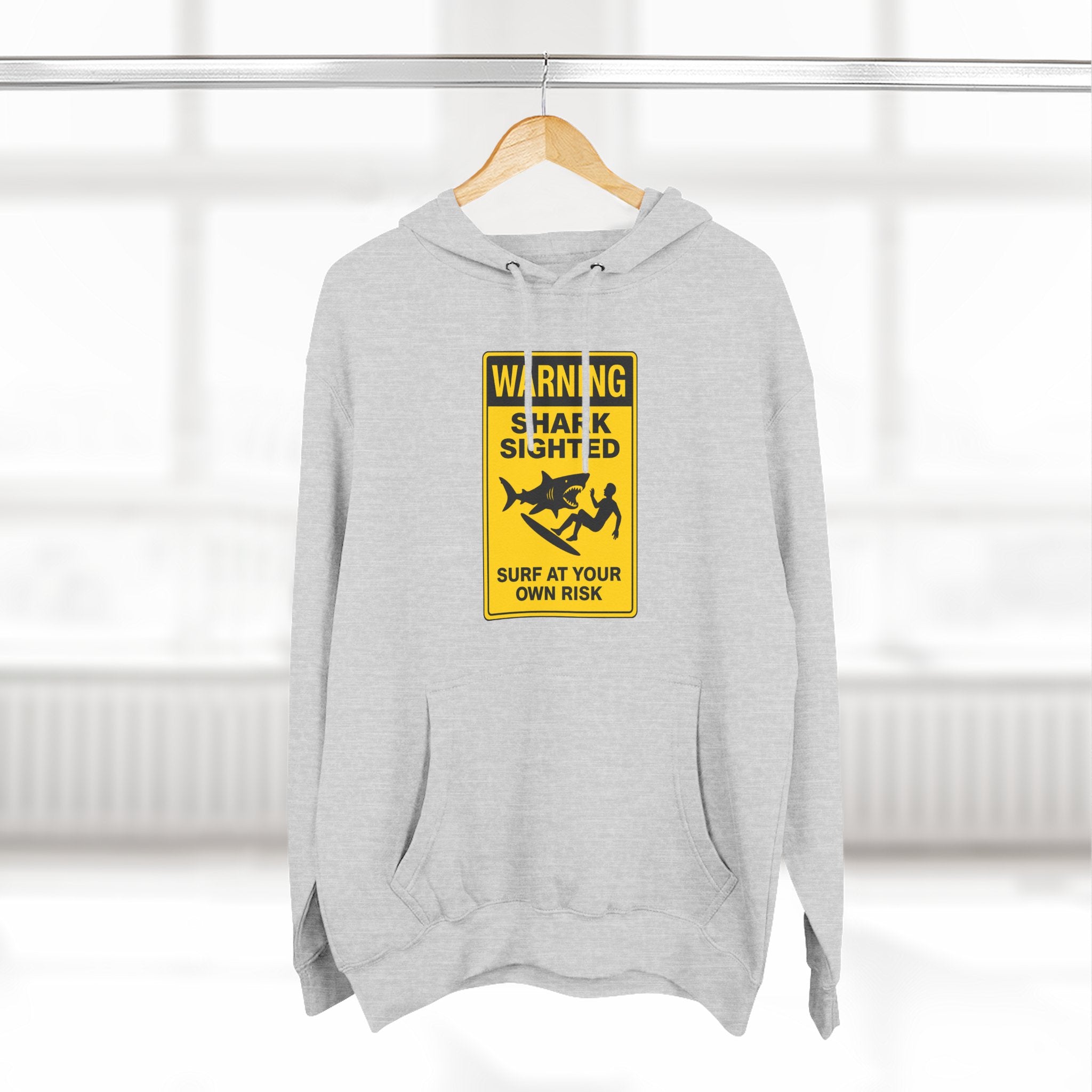 Shark Sighted fleece hoodie image 18