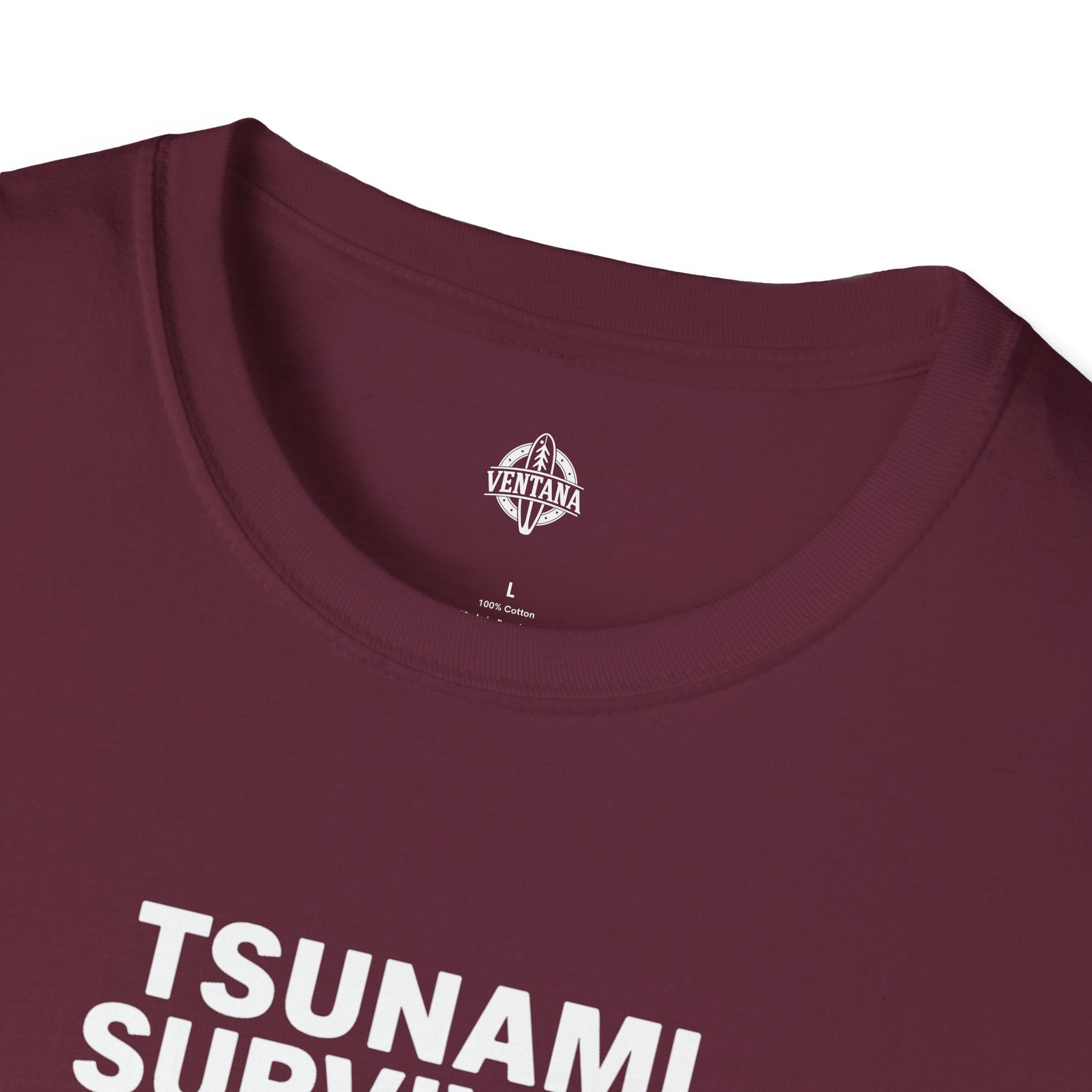 Tsunami Survivor Unisex - Soft Style U.S. Cotton T-Shirt