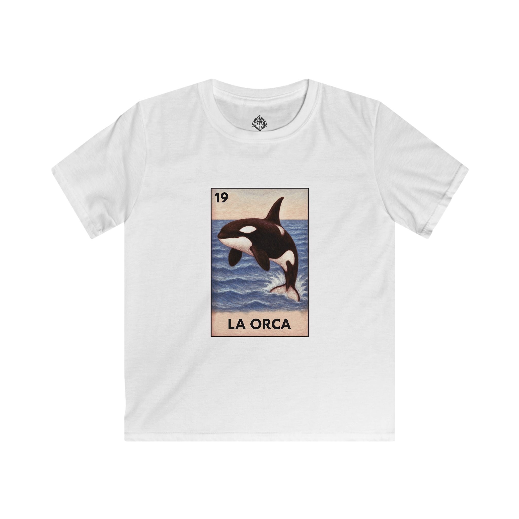 Orca Lotería kids soft style t-shirt image 5