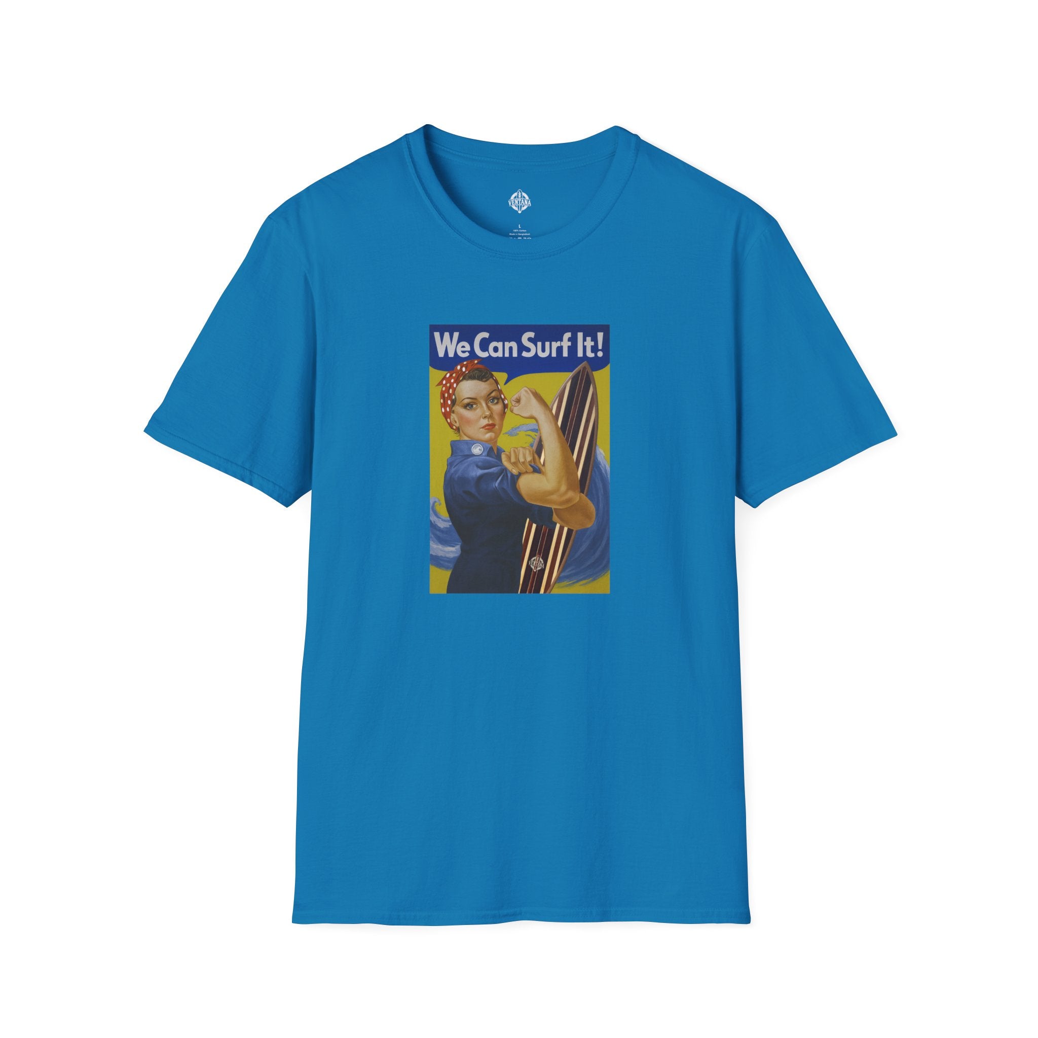 Rosie the Surfer cotton t-shirt image 12