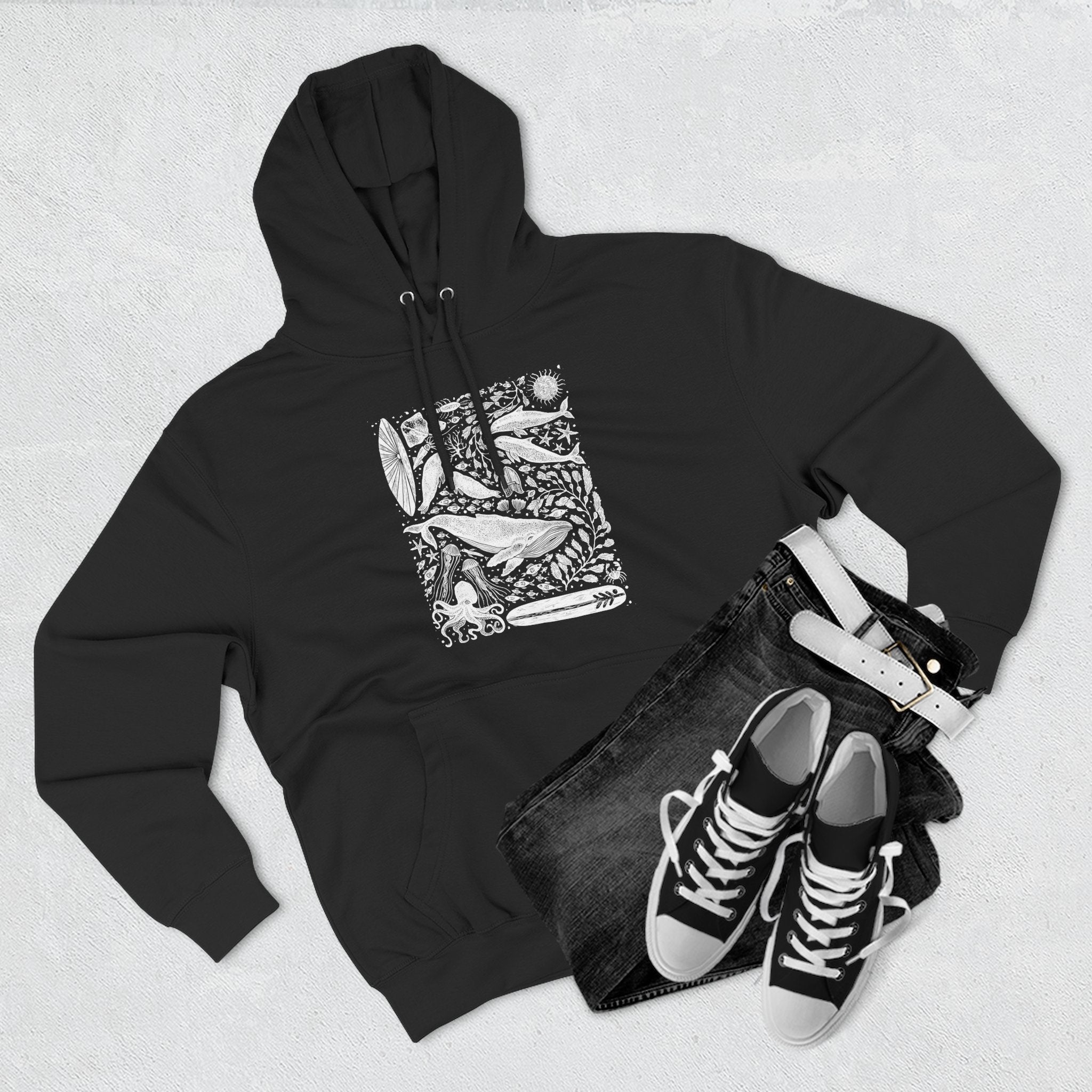 Ventana Marine Life Fleece Hoodie