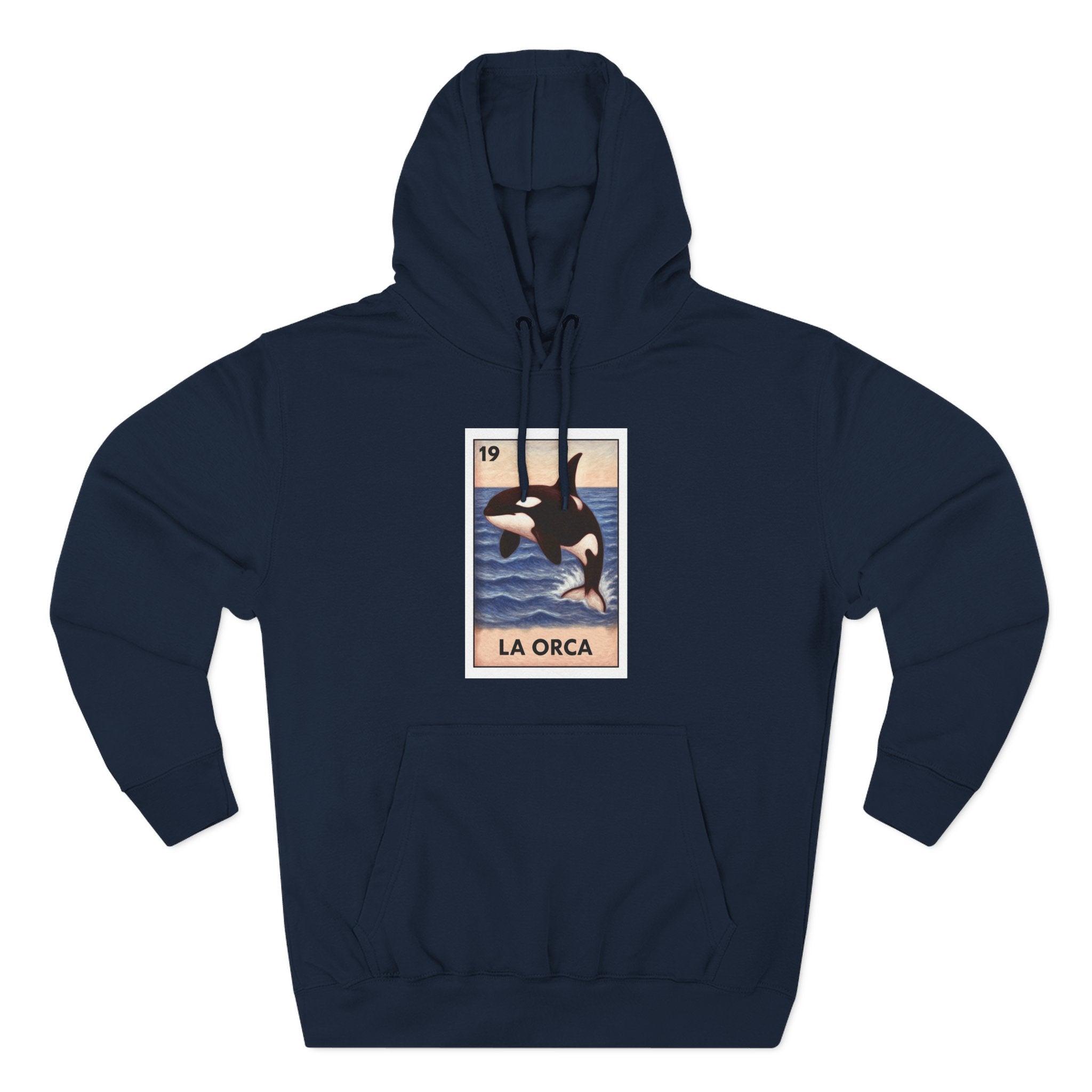Orca Lotería fleece hoodie image 1