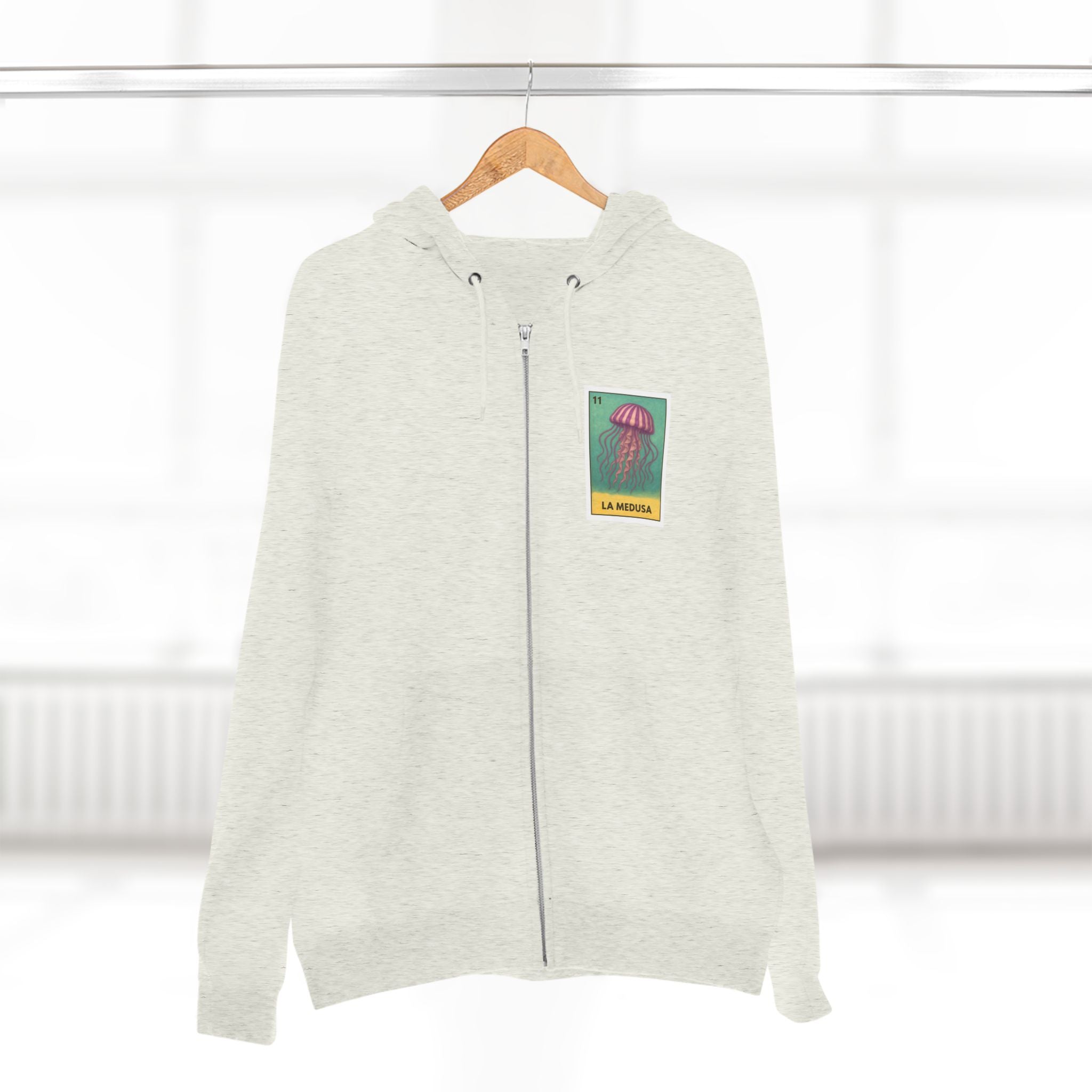 Sea Jelly Lotería Zip Hoodie
