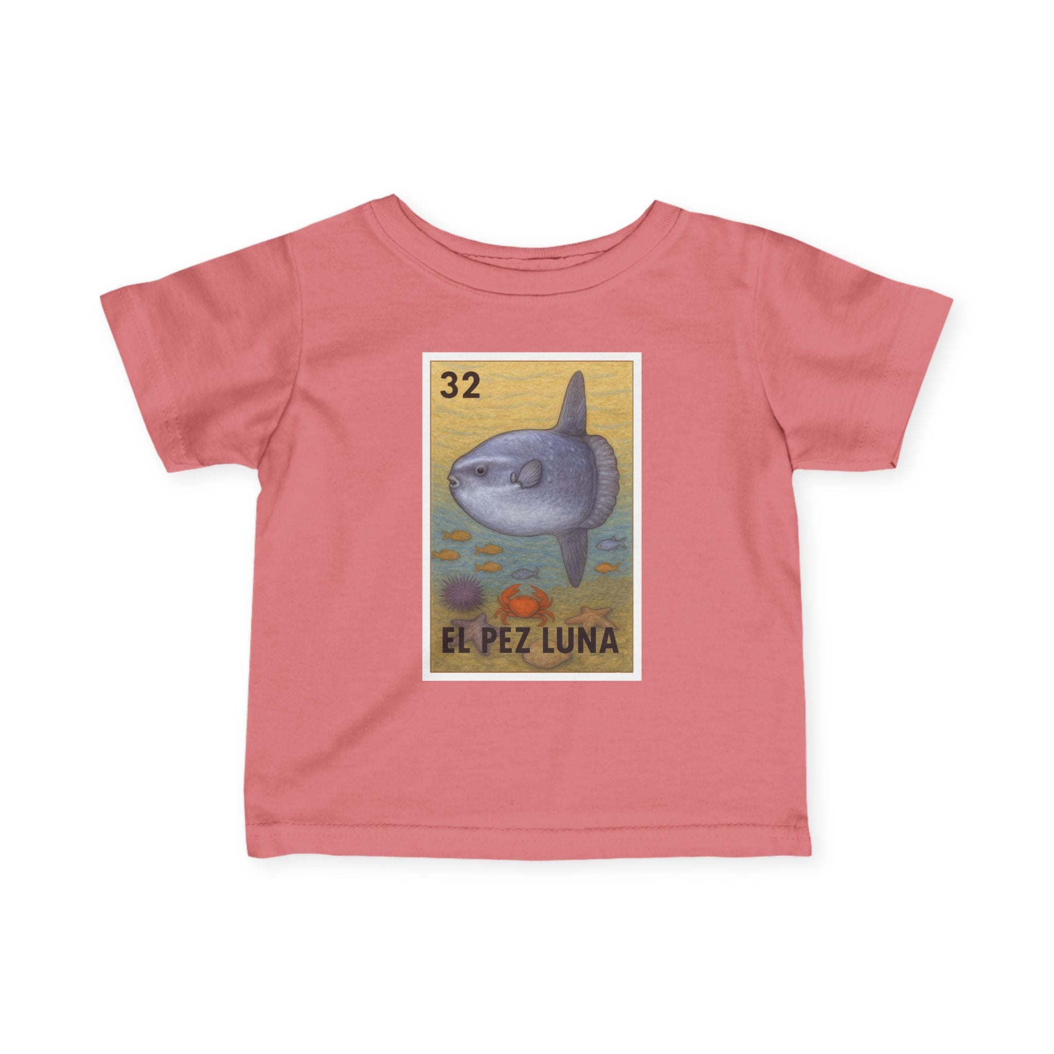 Sunfish Lotería - Infant 100% Cotton T-Shirt (El Pez Luna)