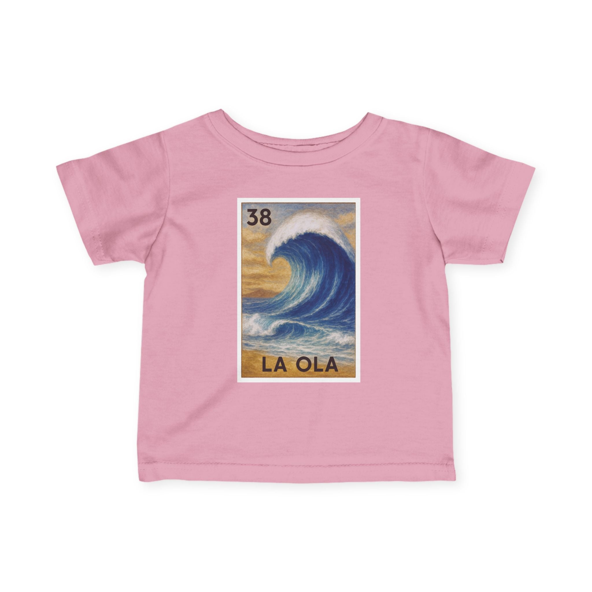Wave Lotería infant cotton t-shirt image 2