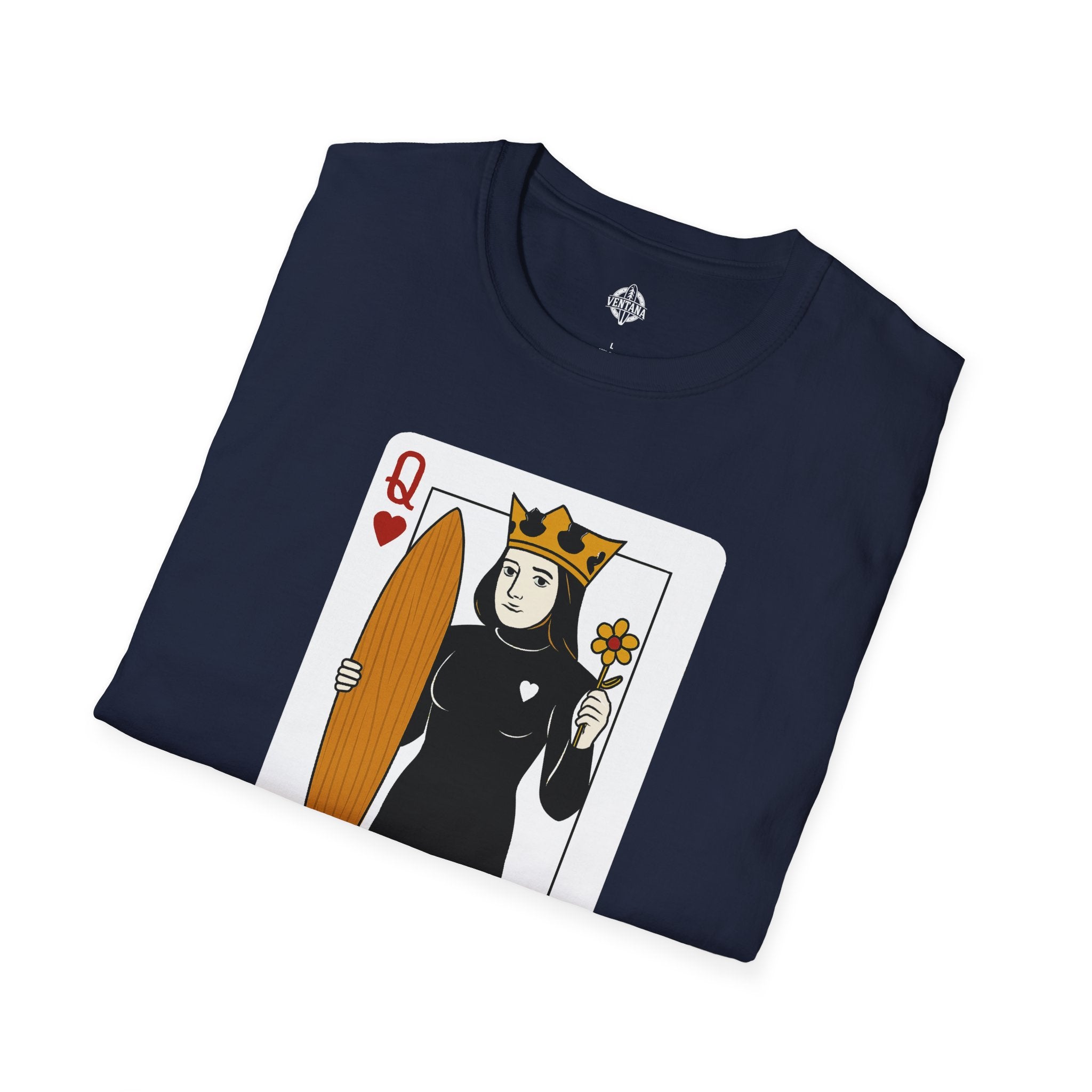 Queen of Hearts Surfer T-Shirt