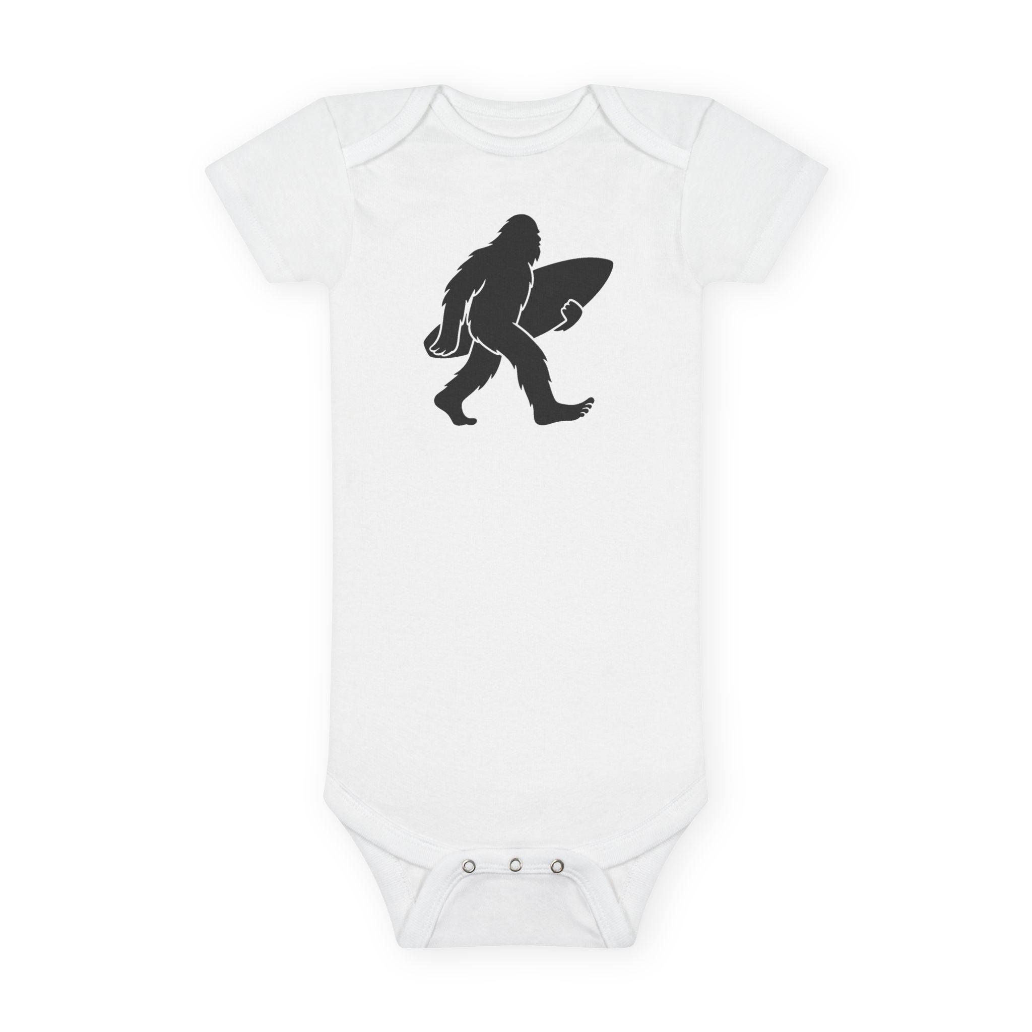 Ventana Surfsquatch baby cotton onesie image 3
