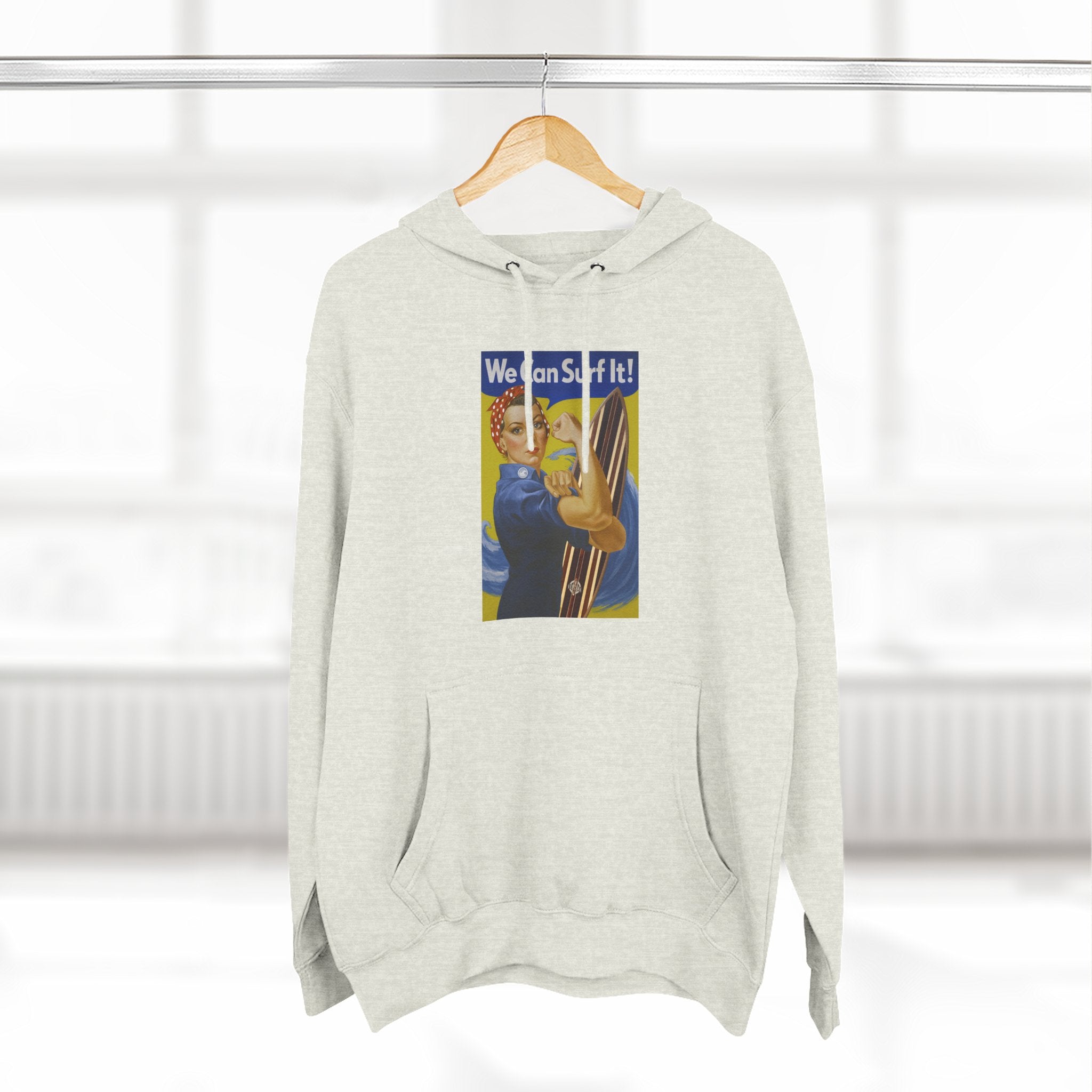 Rosie the Surfer Fleece Hoodie