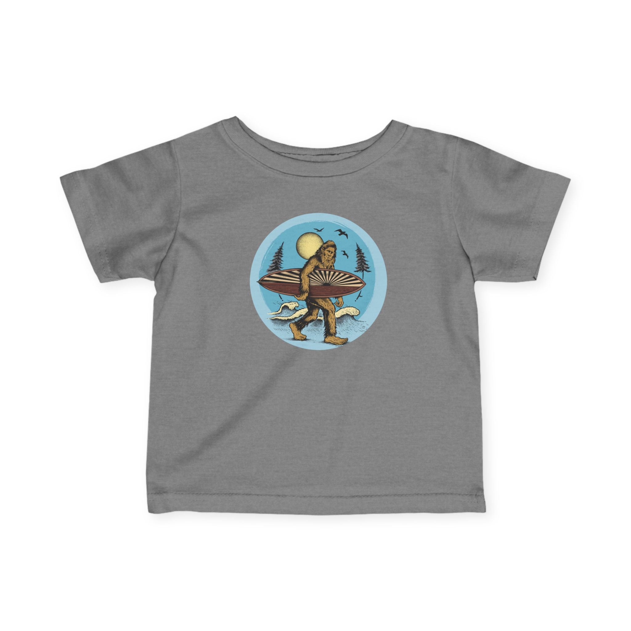 Ventana Surfsquatch by Thiago Bianchini infant cotton t-shirt image 10