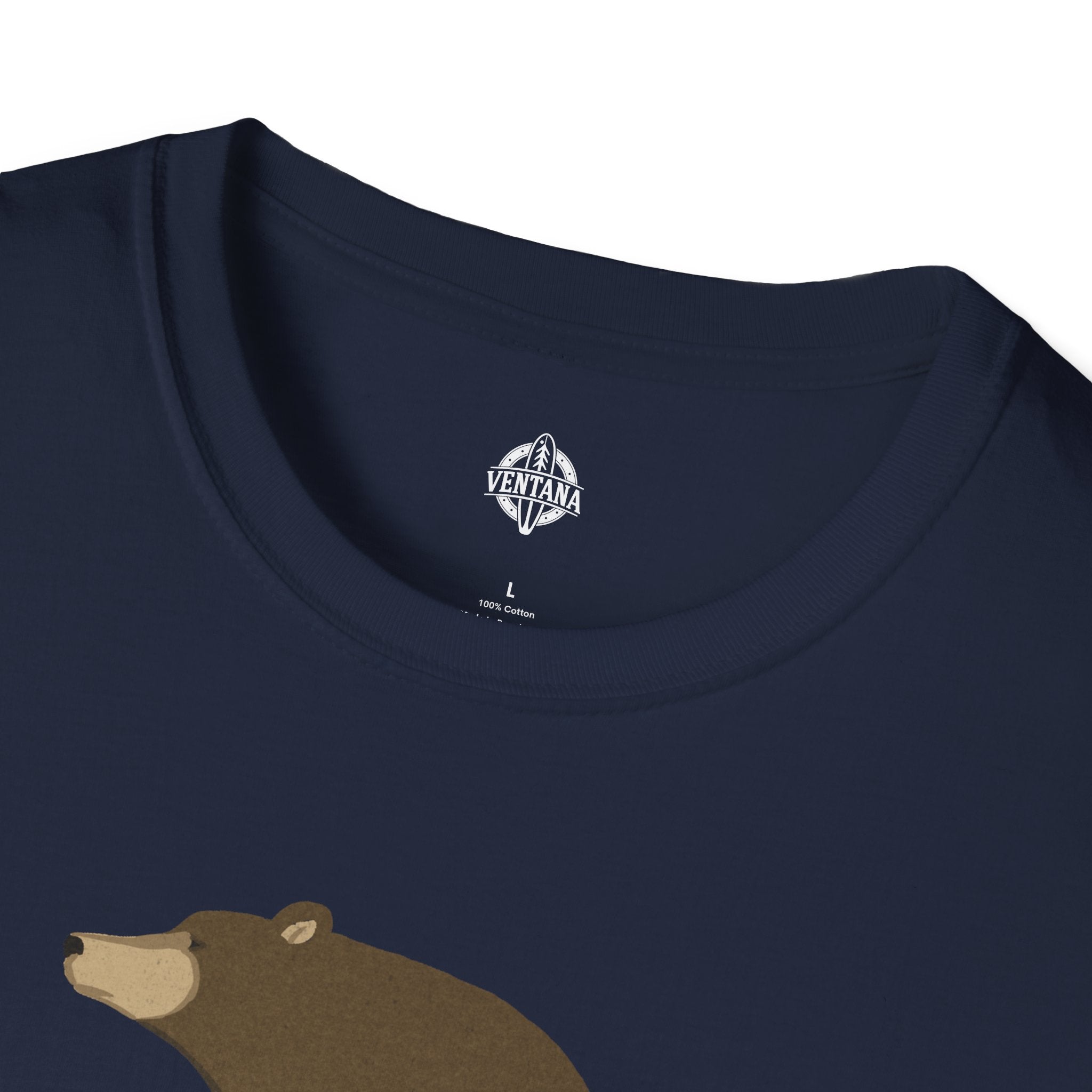 Surfing Grizzly Bear T-Shirt