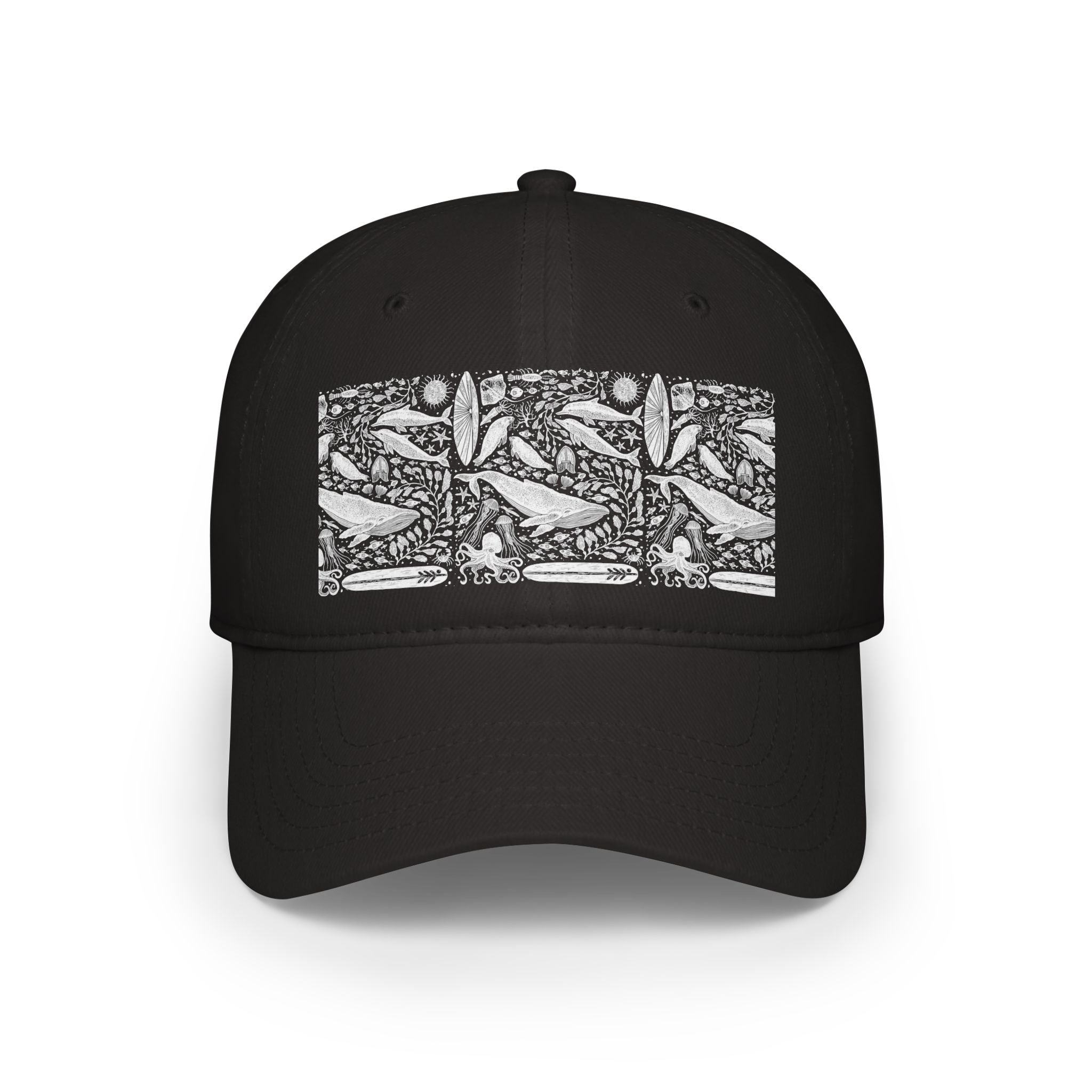 Ventana Marine Life by Lili Arnold baseball cap image 3