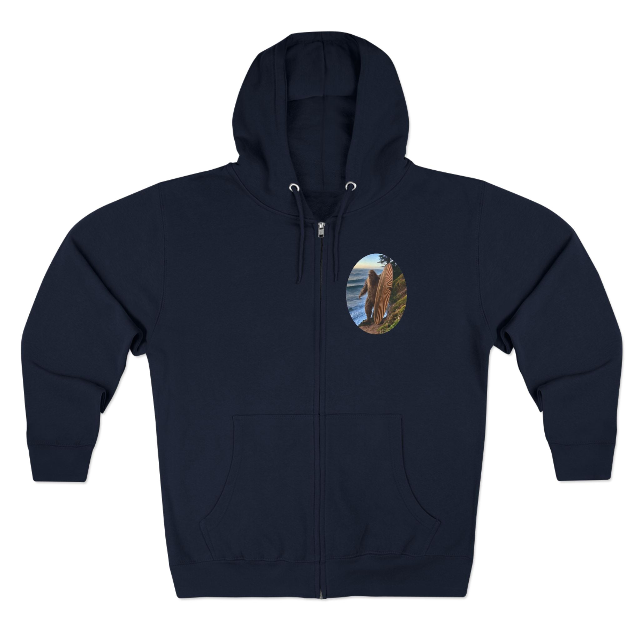 Ventana Real Surfsquatch zip fleece hoodie image 1