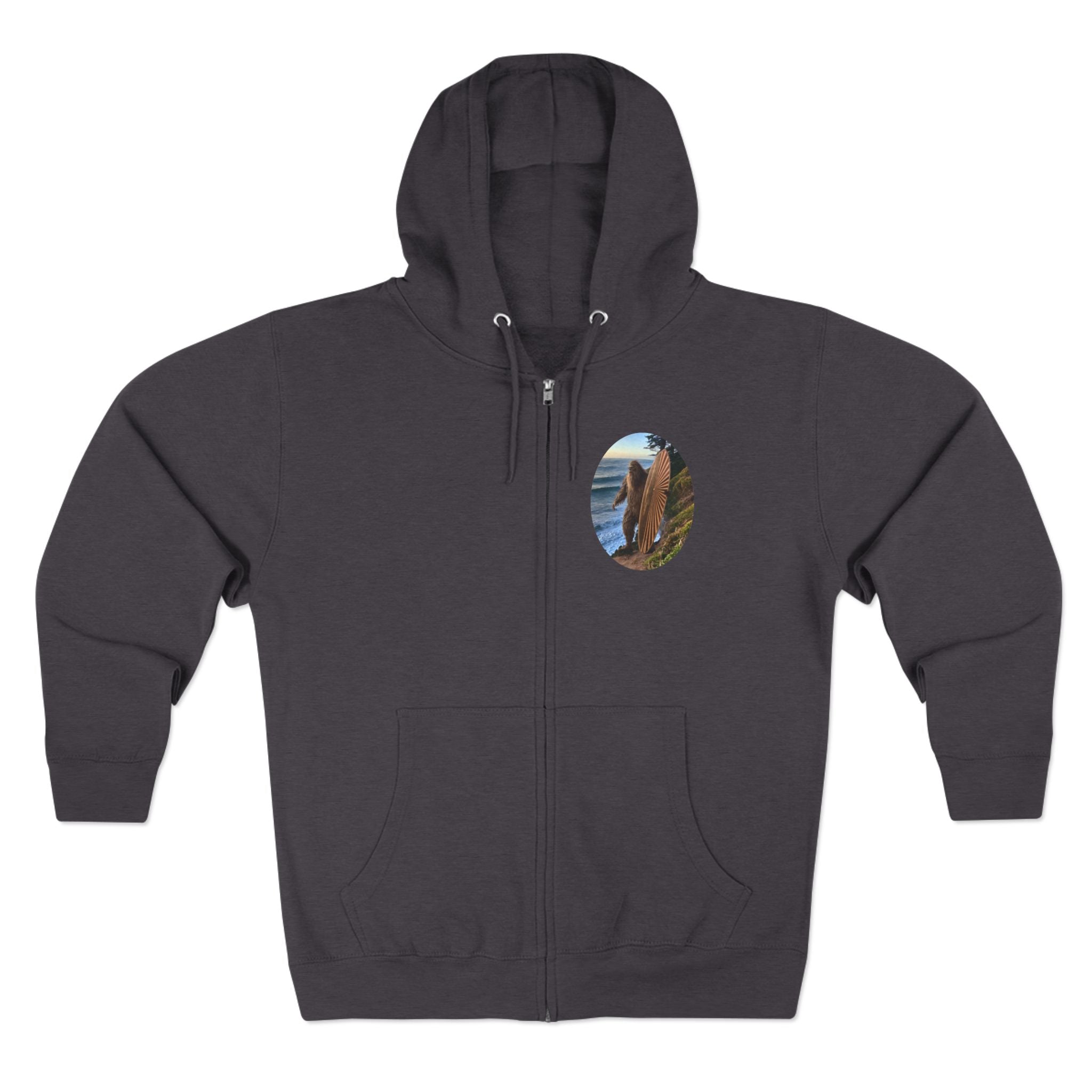 Ventana Real Surfsquatch zip fleece hoodie image 3