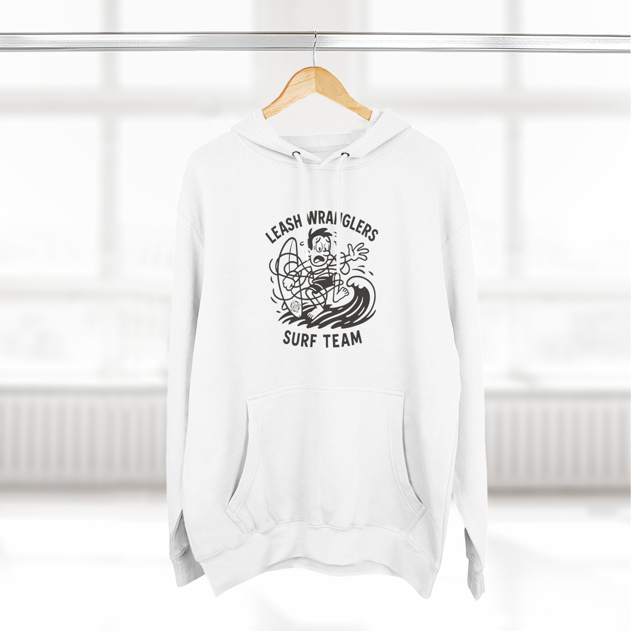 Leash Wranglers Surf Team fleece hoodie image 13