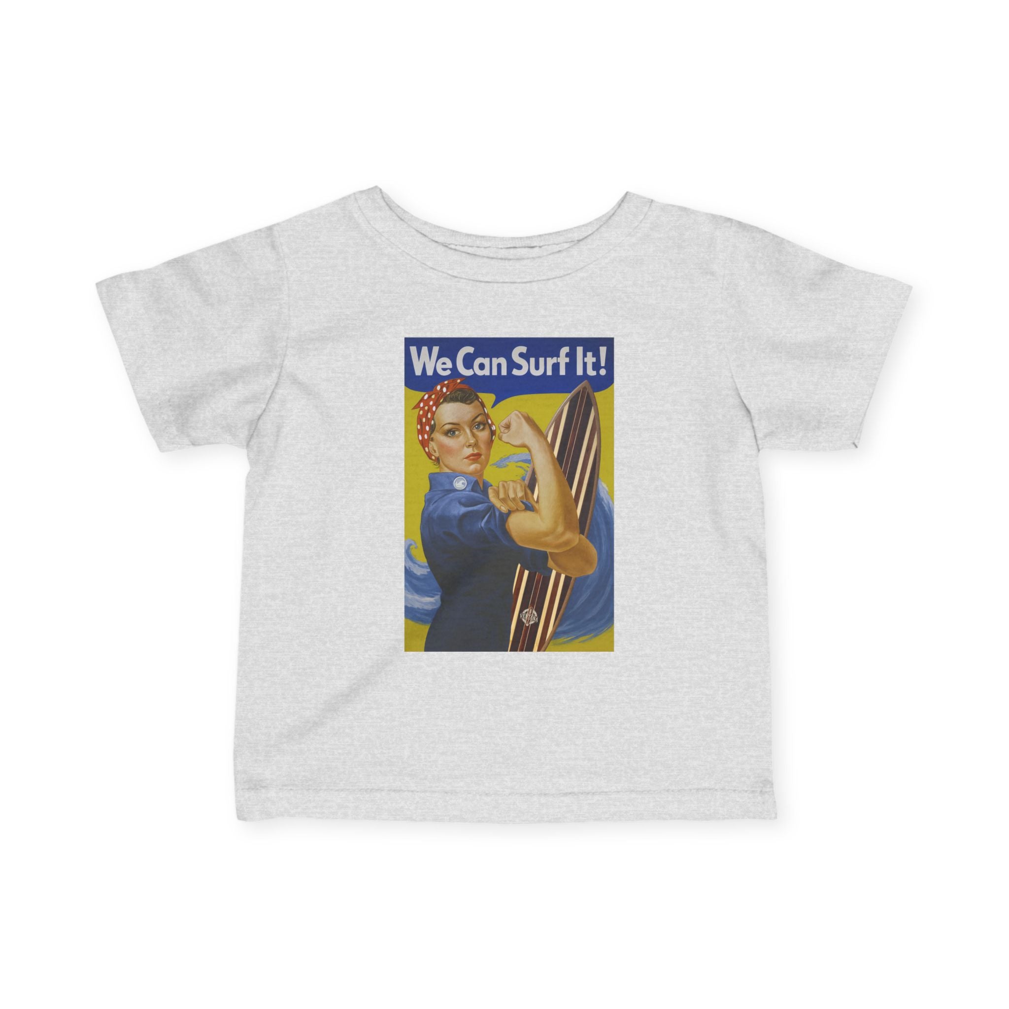 Rosie the Surfer infant cotton t-shirt image 5