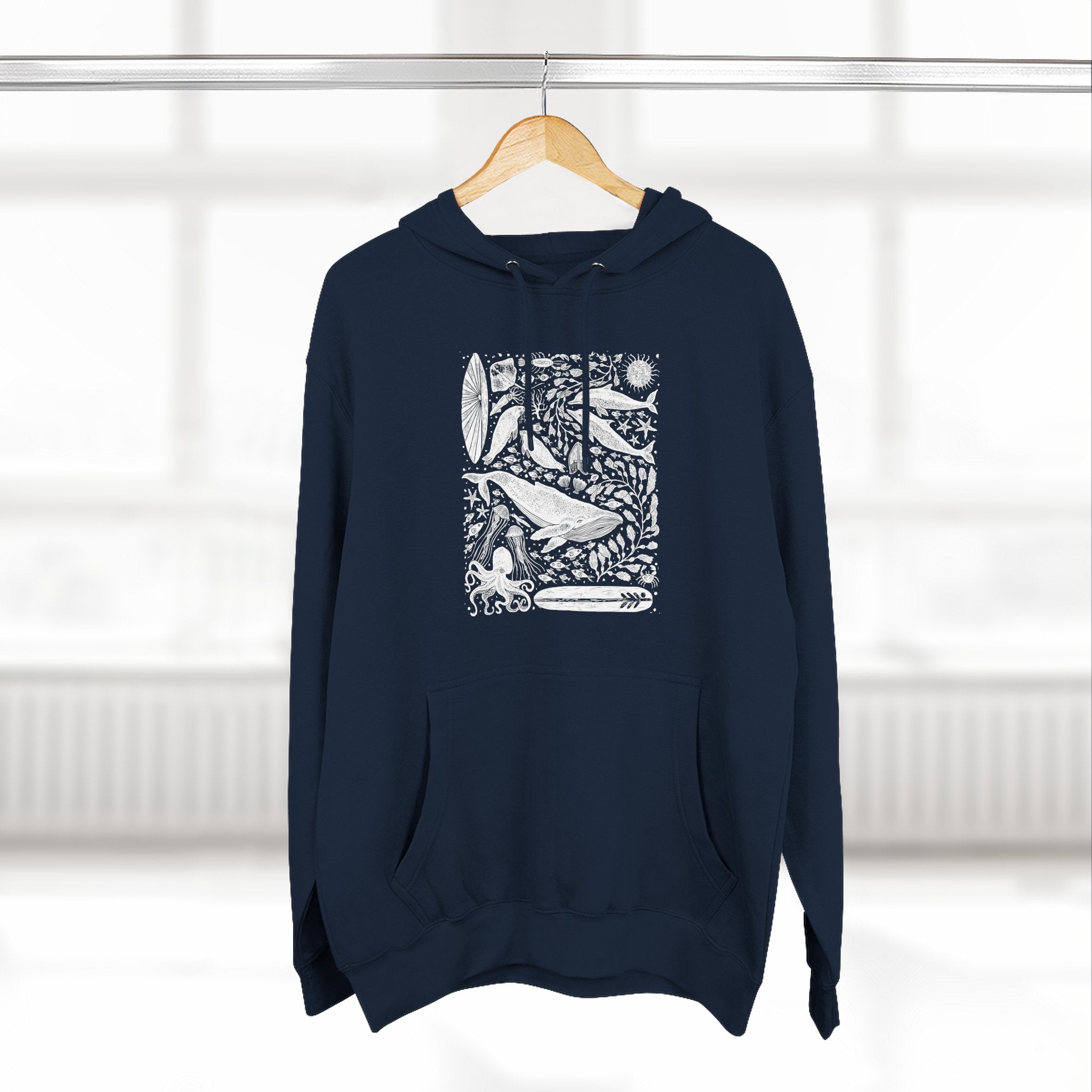 Ventana Marine Life Fleece Hoodie