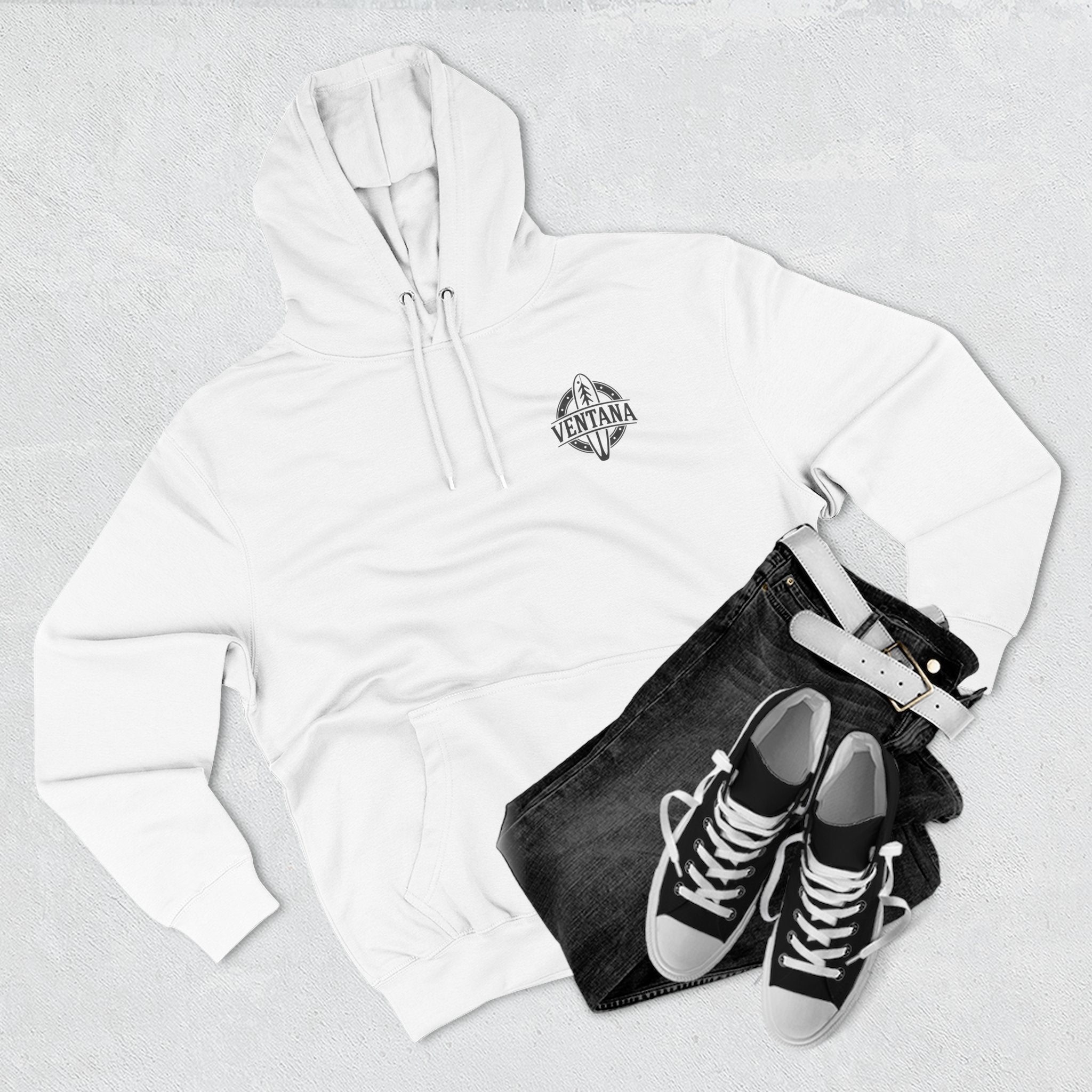 Ventana Surfsquatch by Thiago Bianchini fleece hoodie image 17