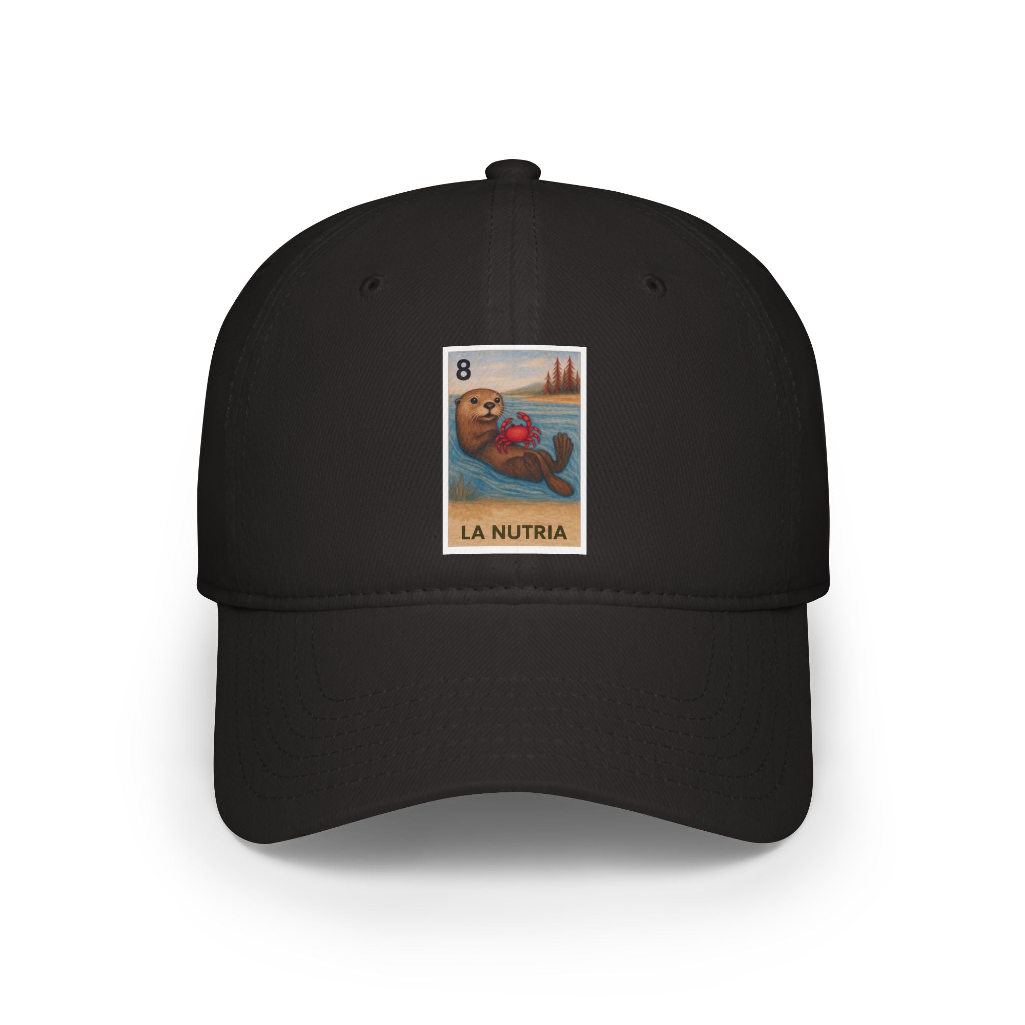 Sea Otter Lotería baseball cap image 3