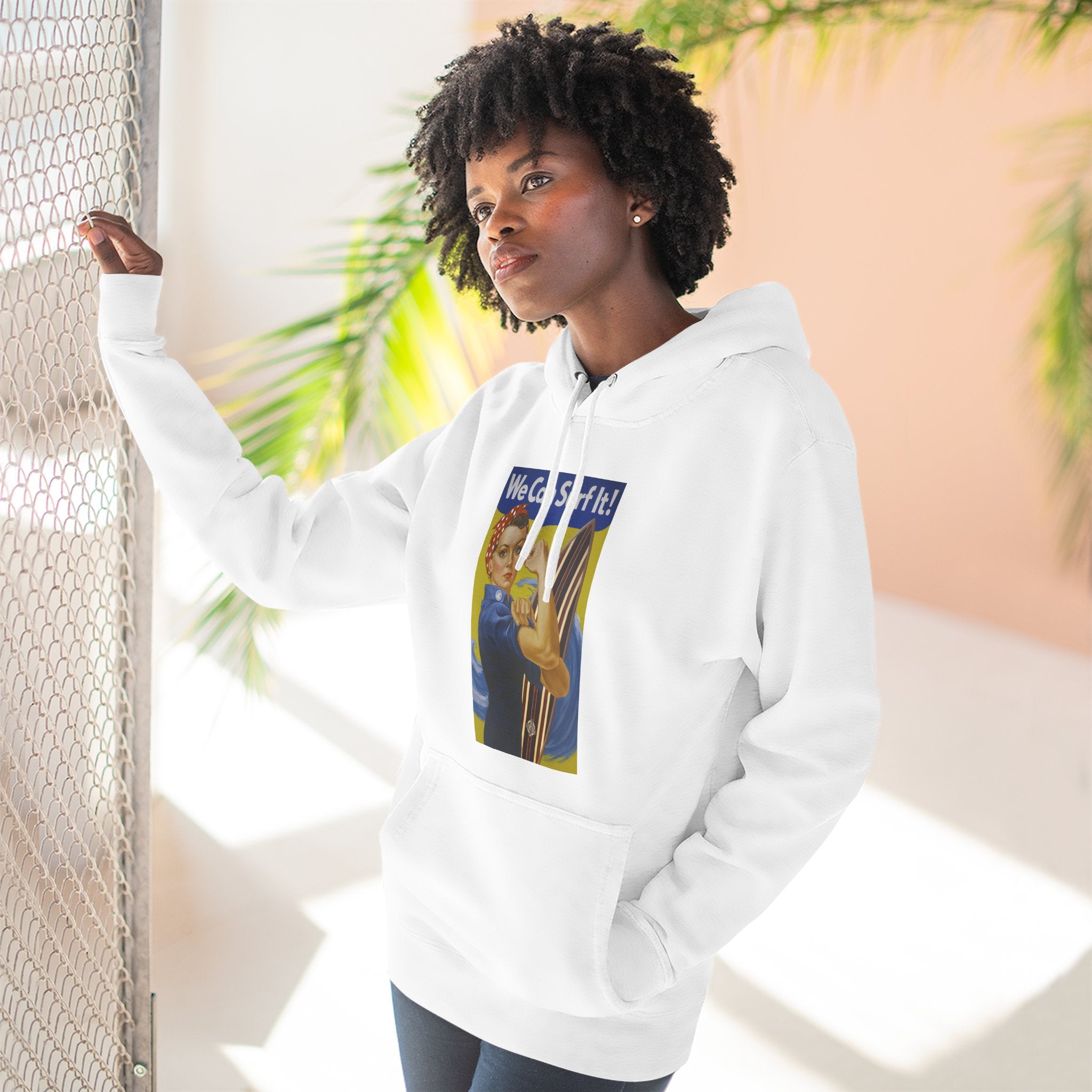 Rosie the Surfer fleece hoodie image 15