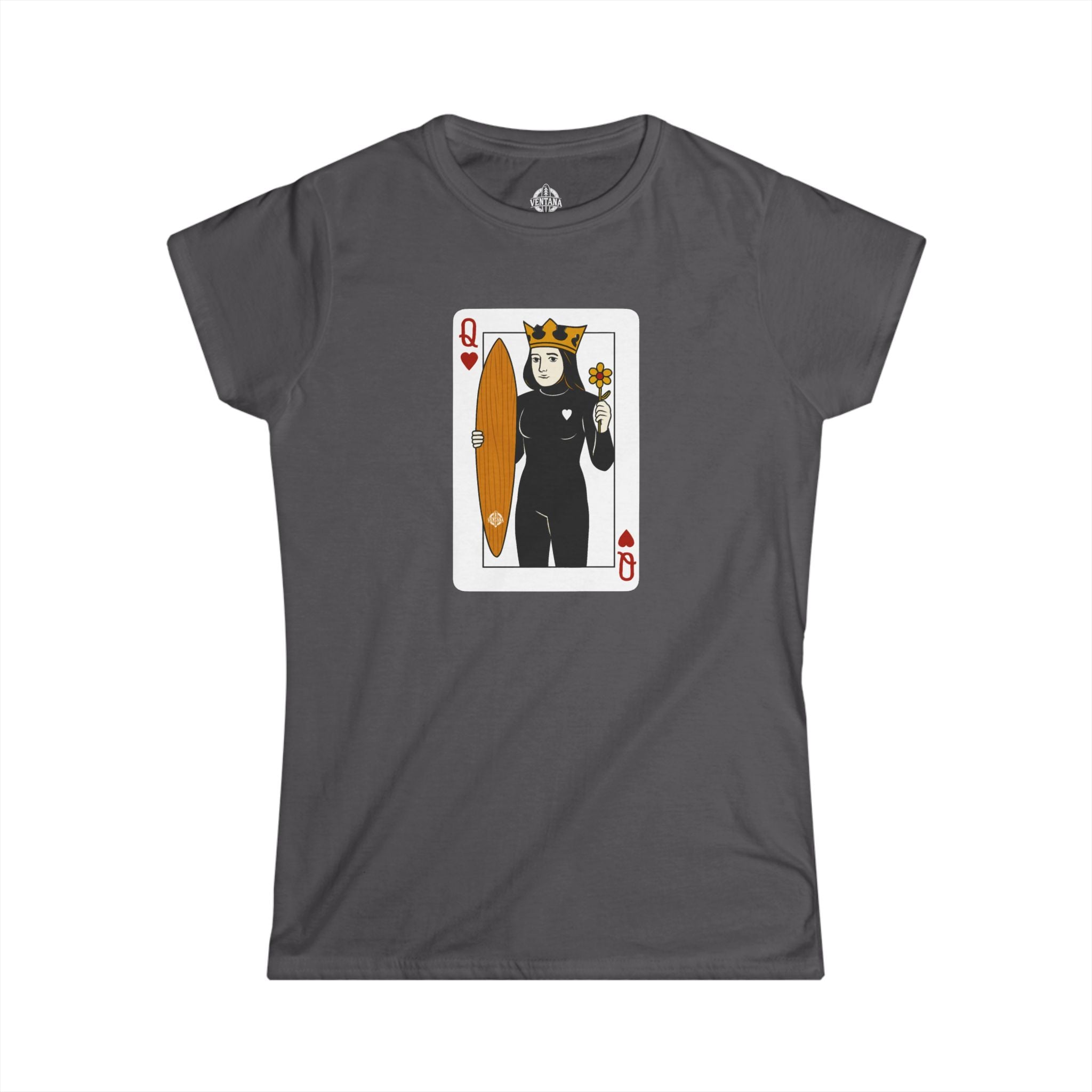 Queen of Hearts Surfer women&