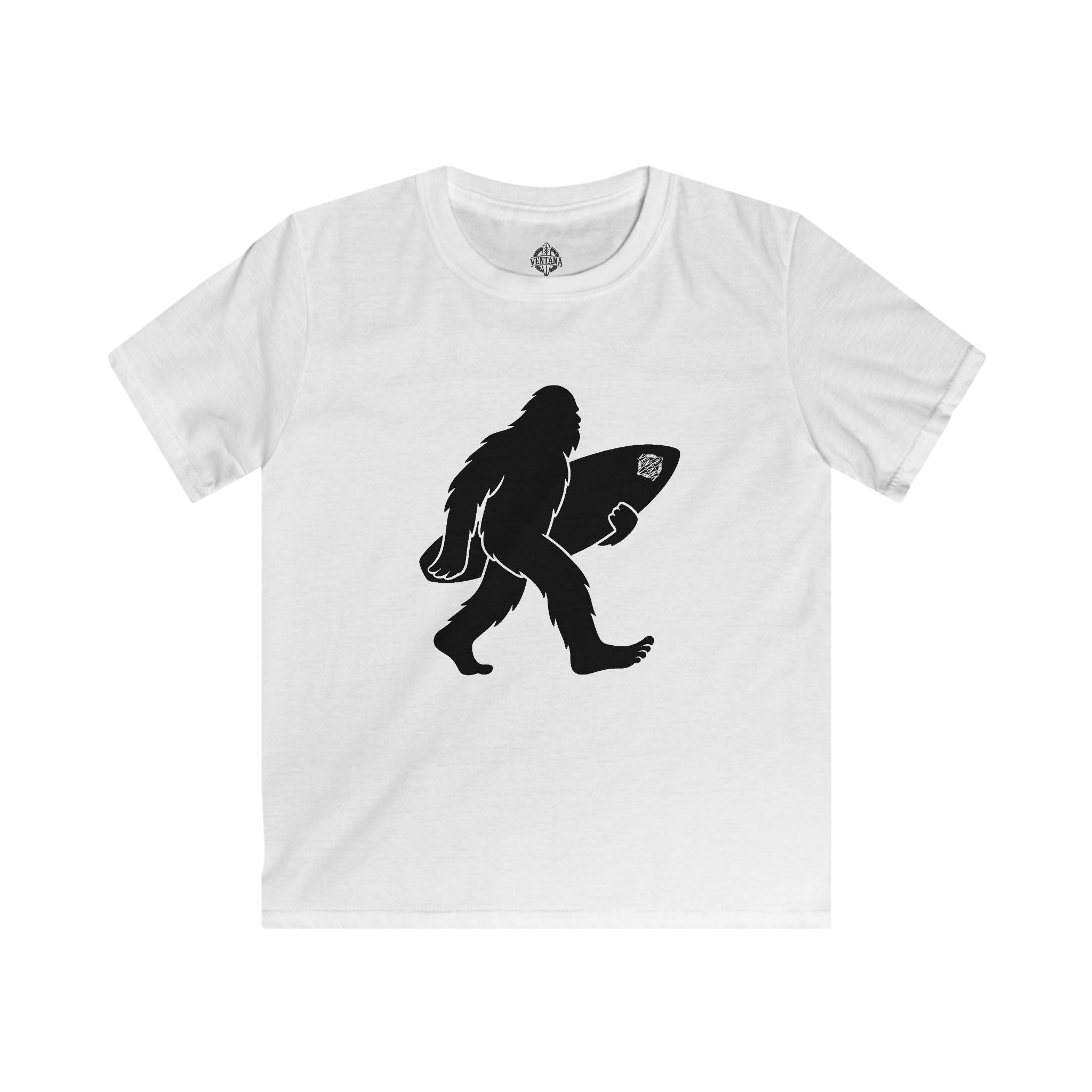 Ventana Surfsquatch kids soft style t-shirt image 4