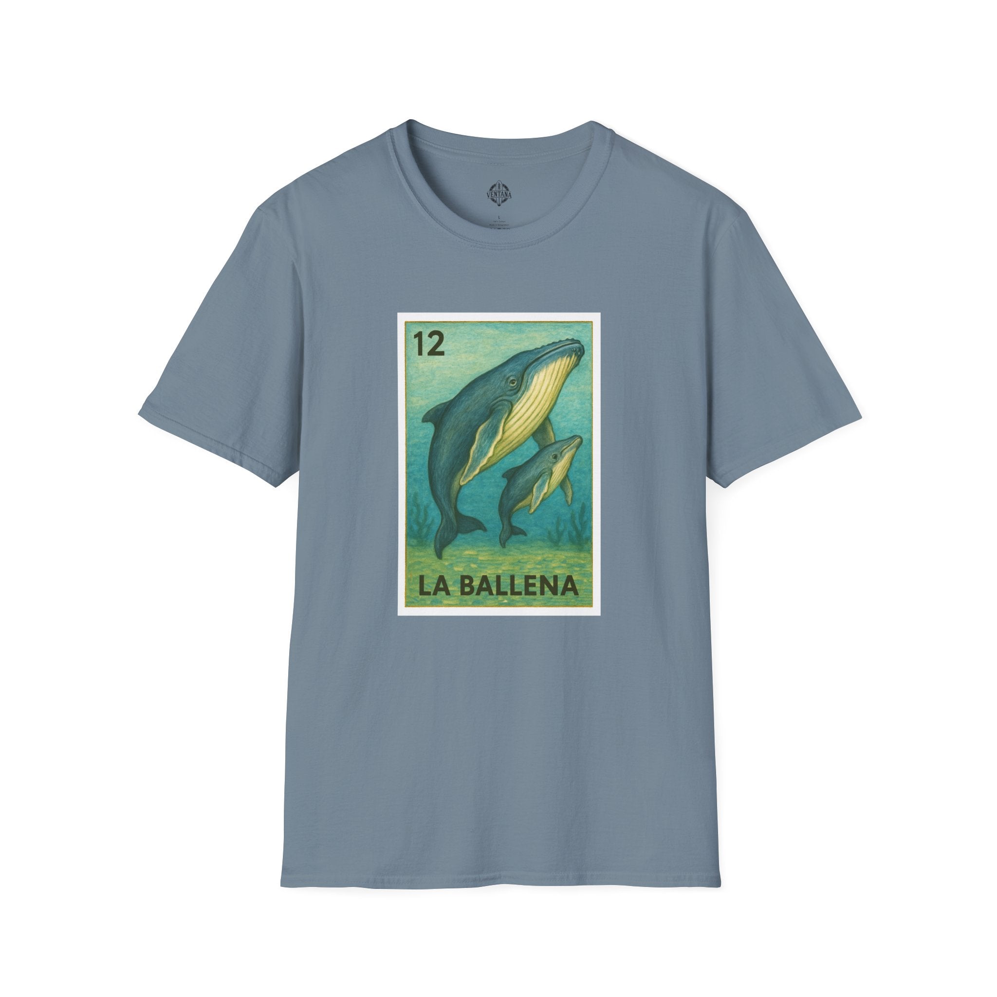 Whale Lotería cotton t-shirt image 10