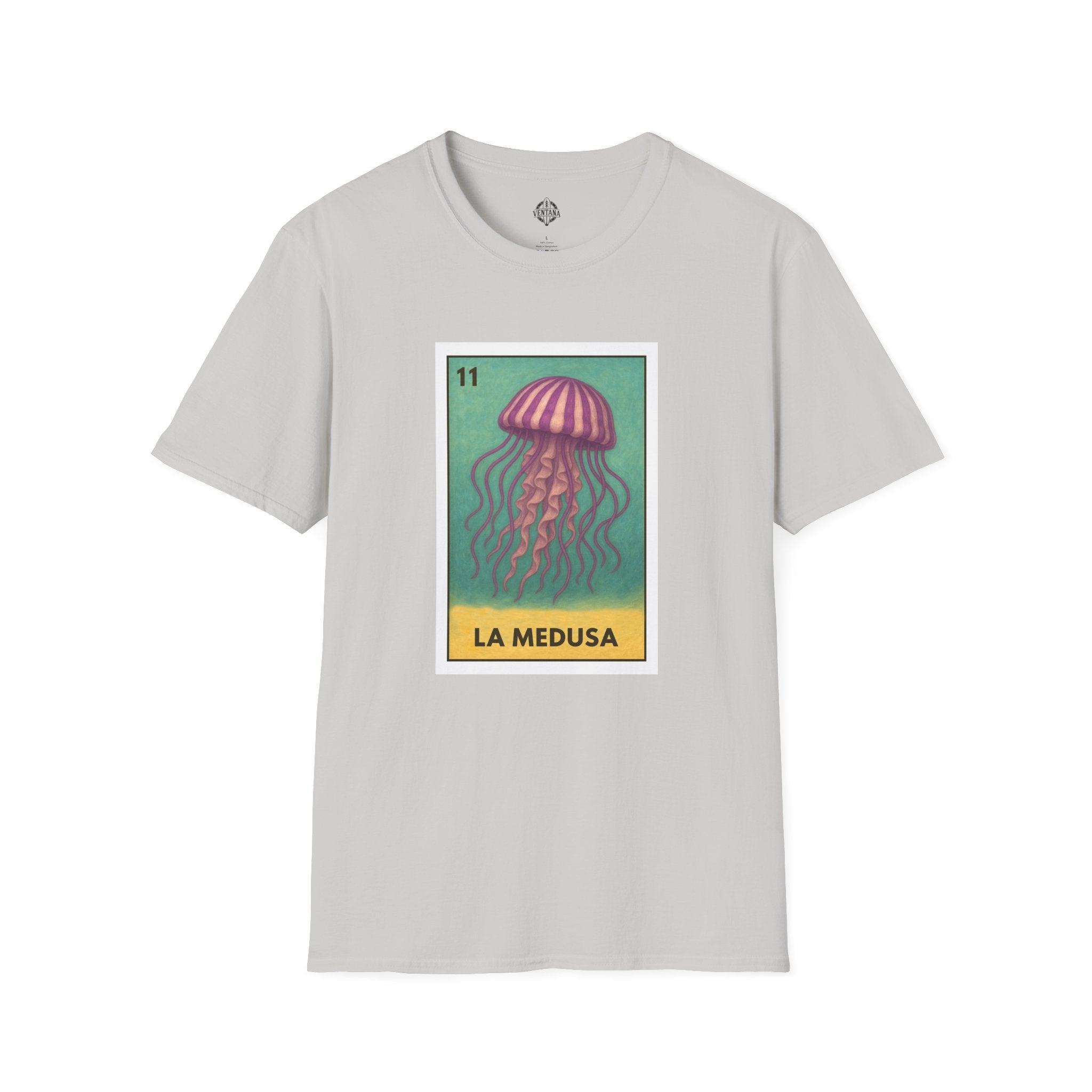 Sea Jelly Lotería cotton t-shirt image 6