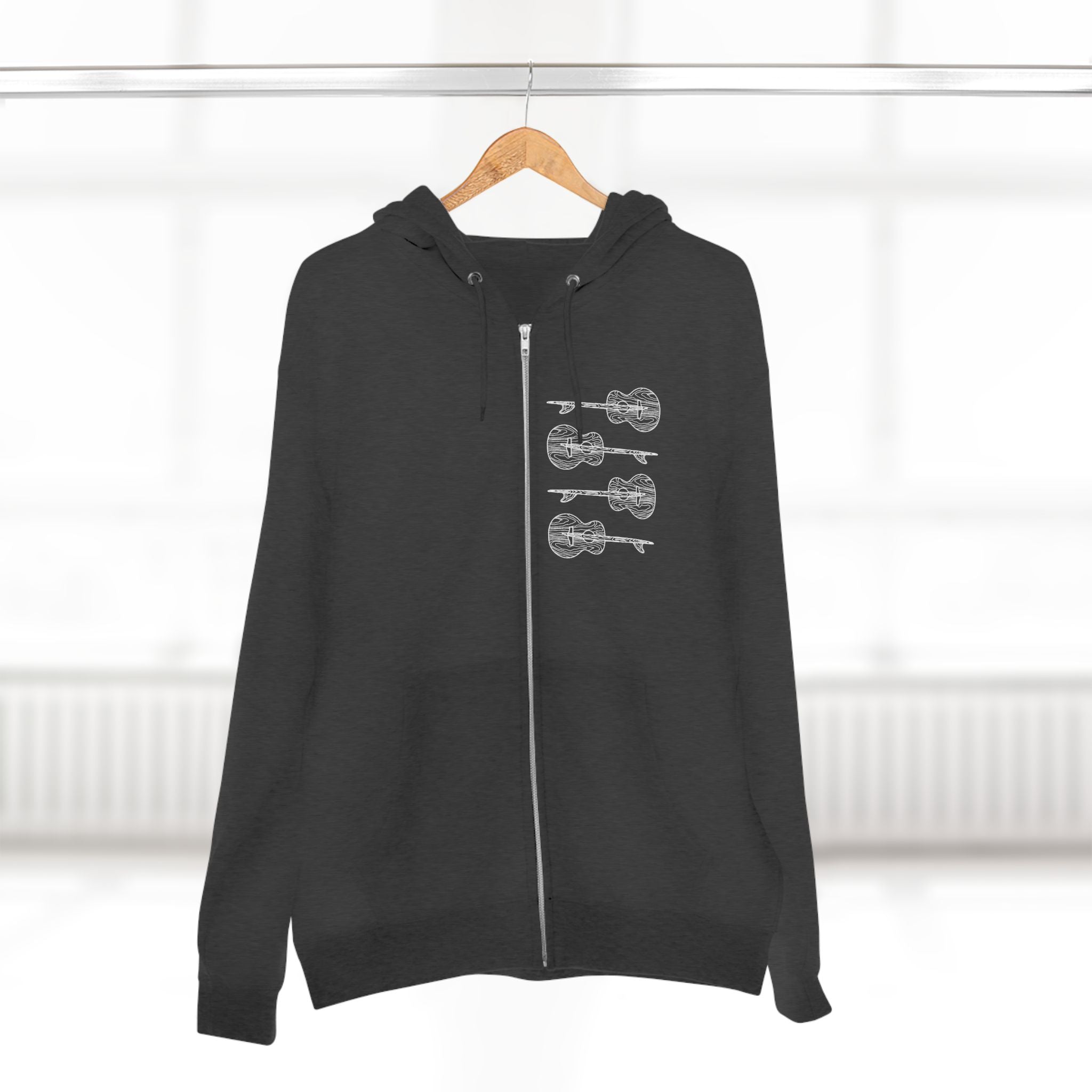 Ventana Santa Cruz Guitar Collab zip fleece hoodie image 14